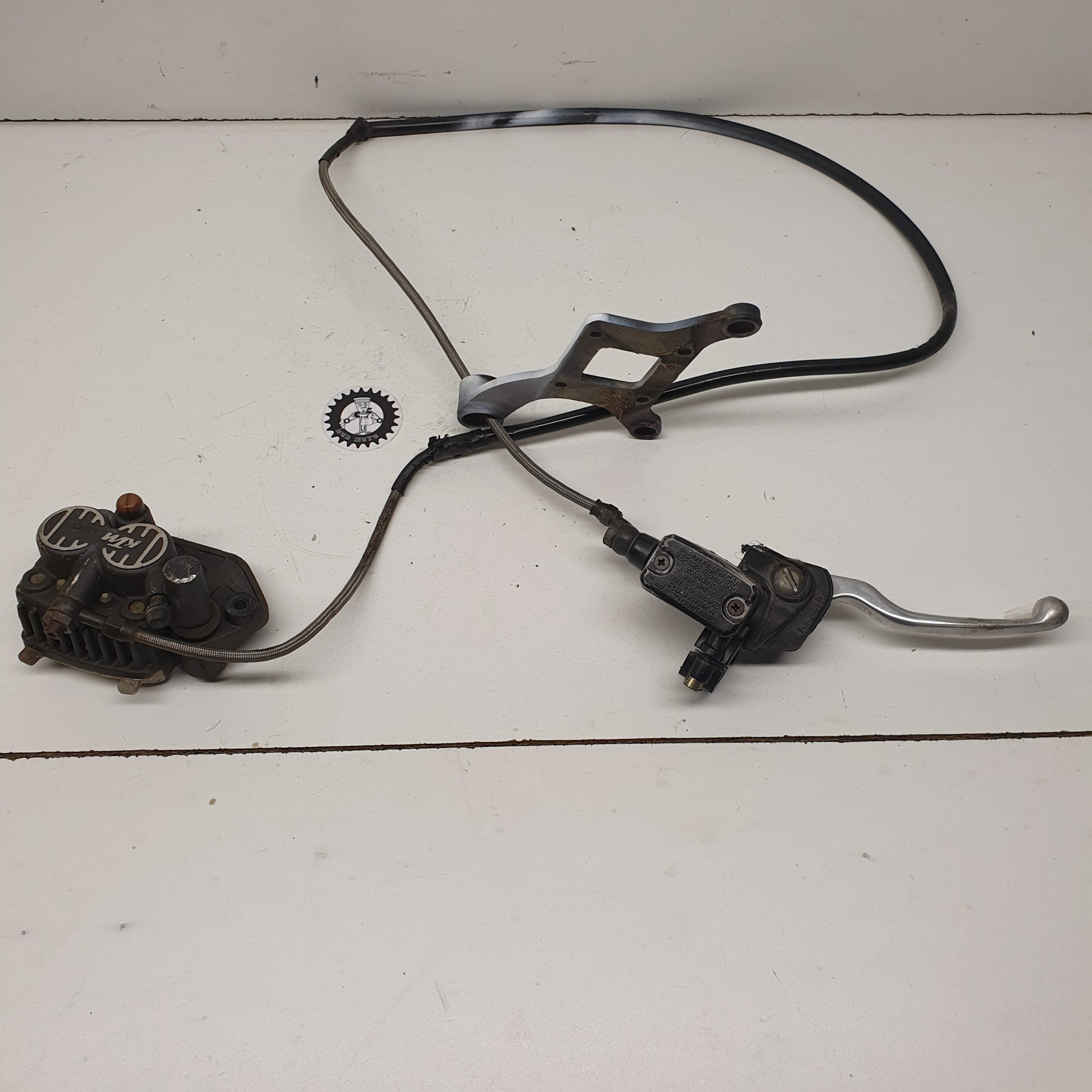 frein avant ktm 125 gs 1989