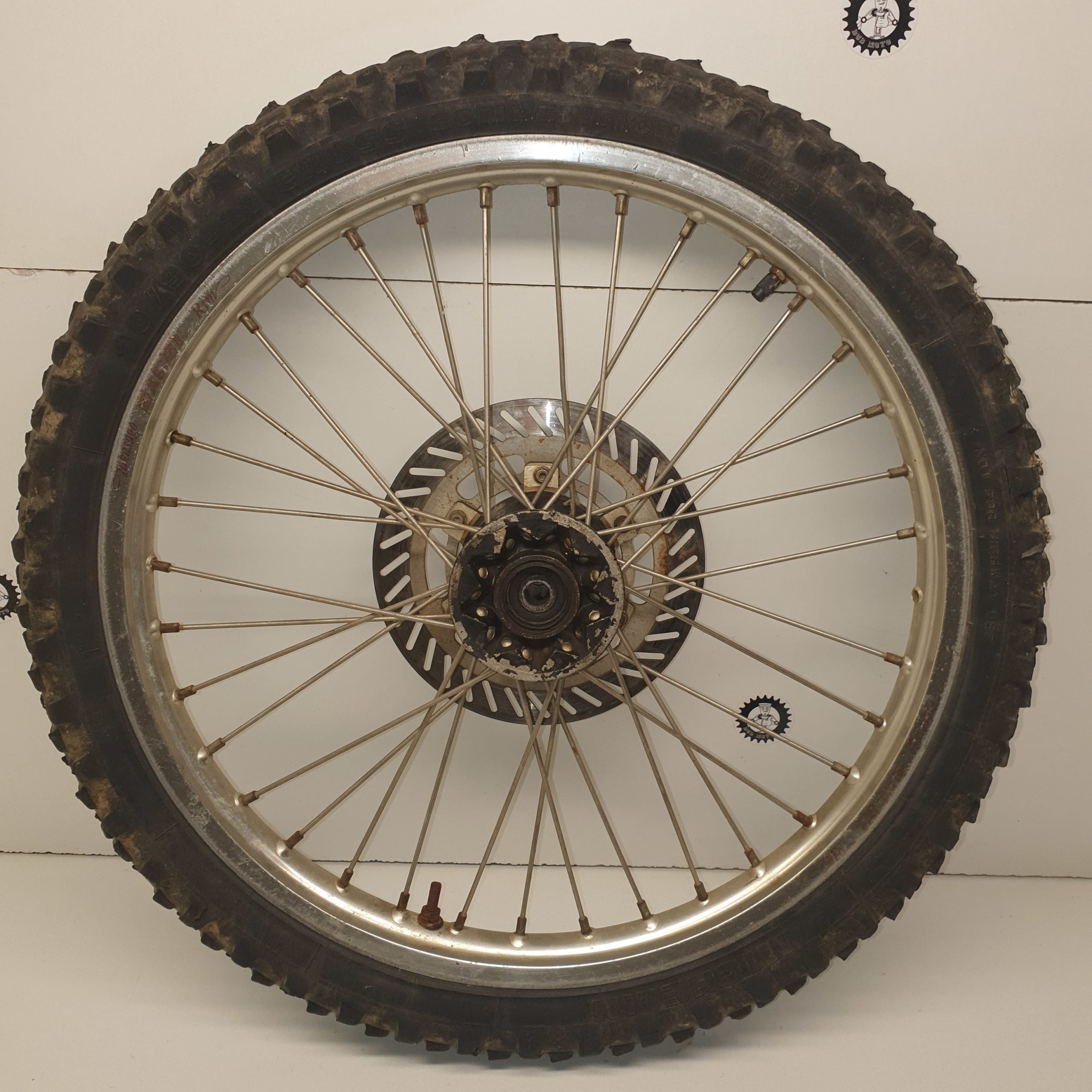roue avant excel husqvarna 125 cr 1991-3