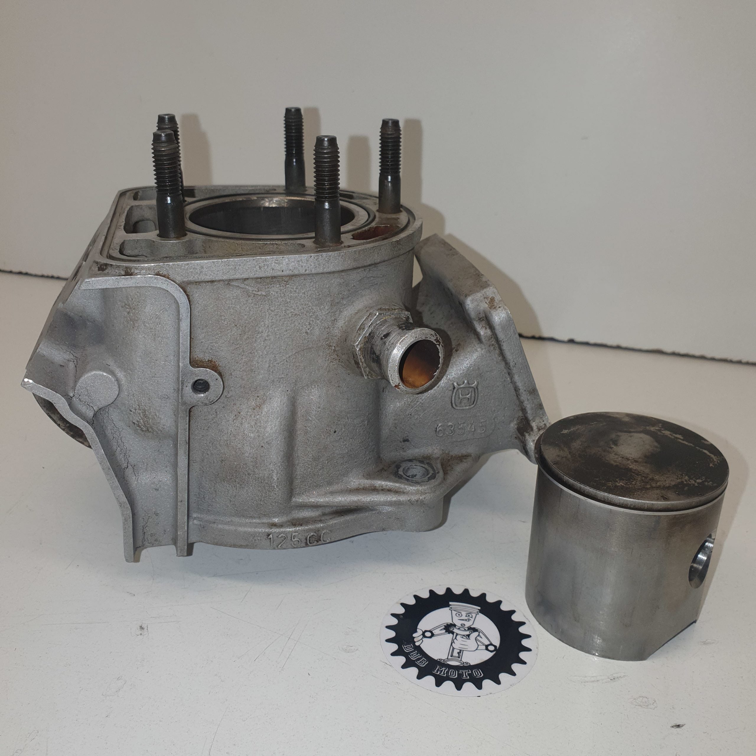 cylindre piston husqvarna 125 cr 1991