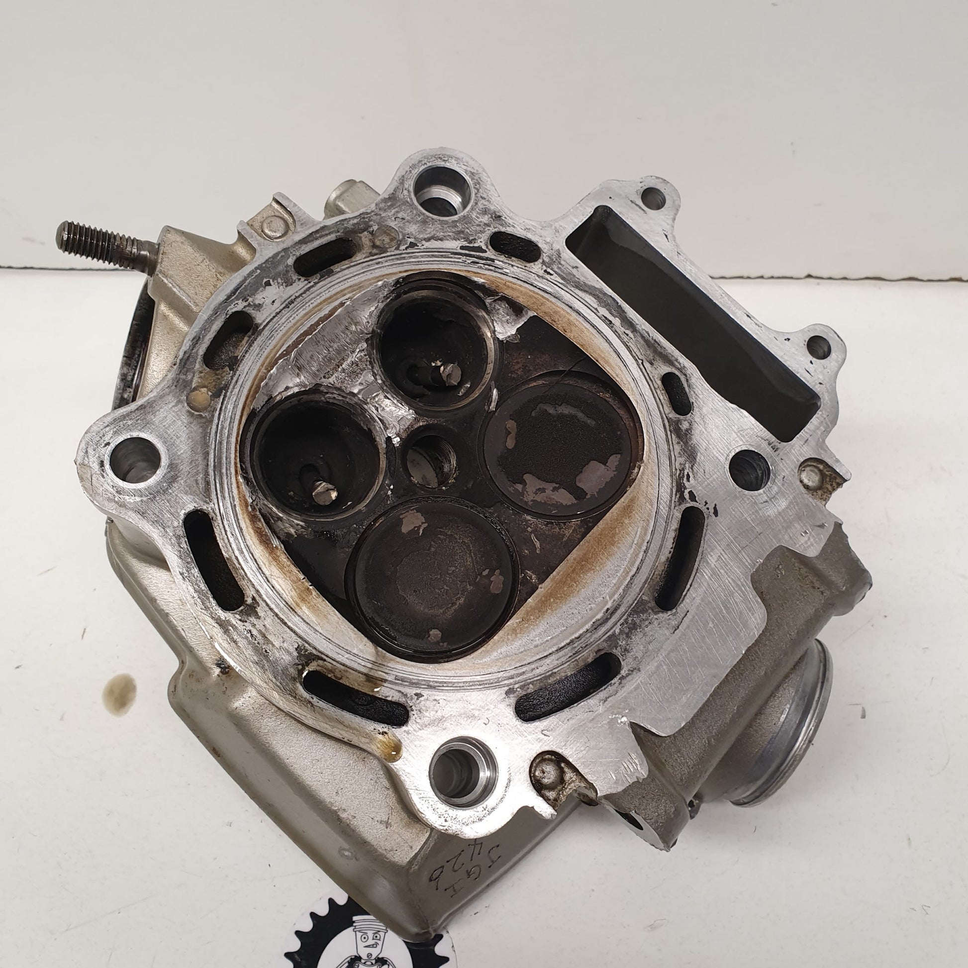 culasse en l'état honda 450 crf 2007-3
