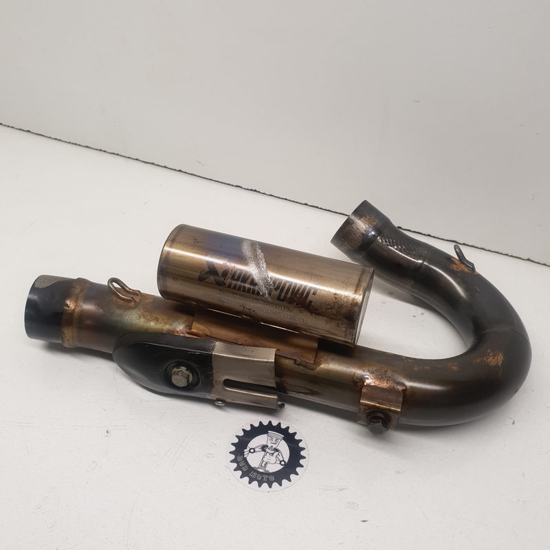 collecteur akrapovic honda 450 crf 2007-1