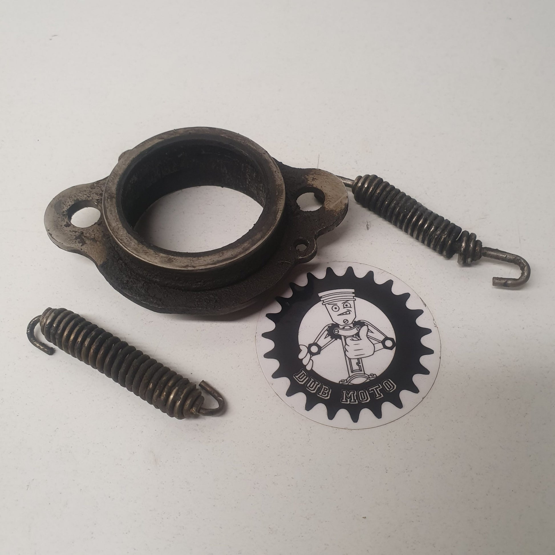 pipe echappement honda 450 crf 2007-1