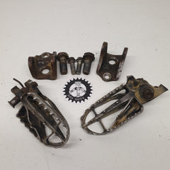 cales pieds support honda 450 crf 2007-1