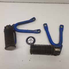 paire cales pieds arrière suzuki 125 tsr 1989-1