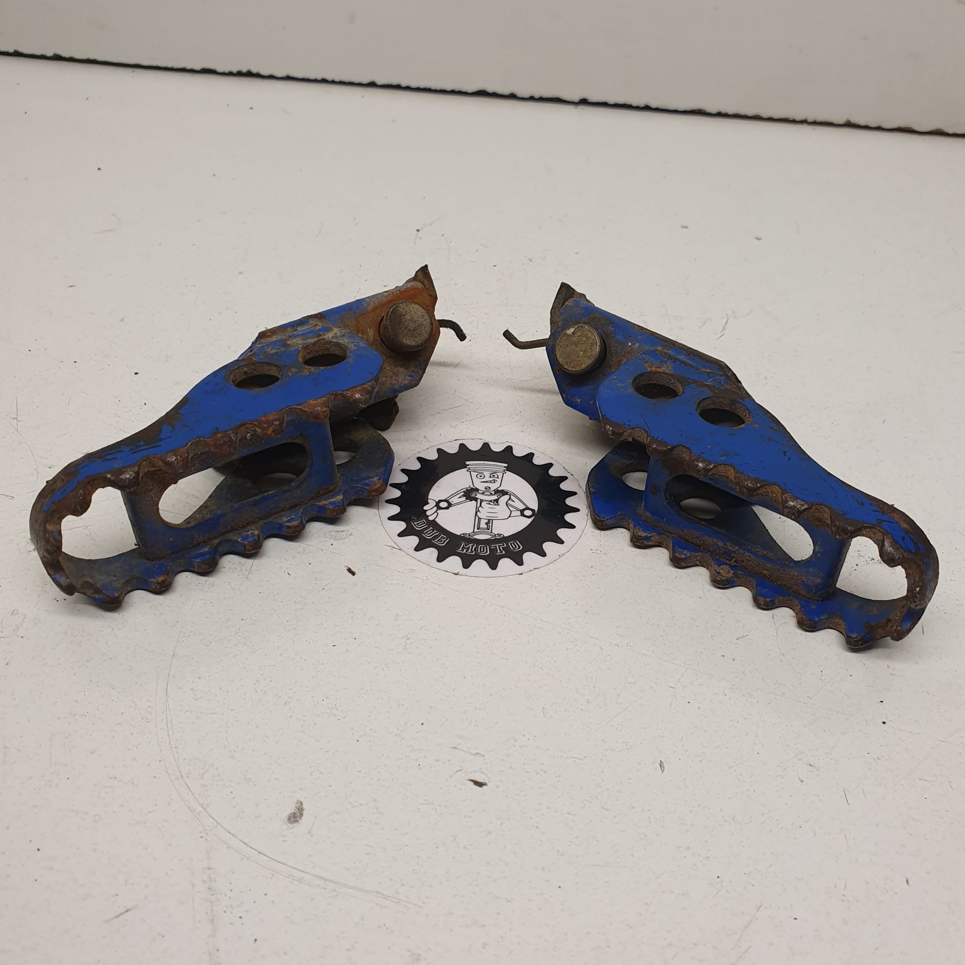 cales pieds suzuki 125 tsr 1989-1