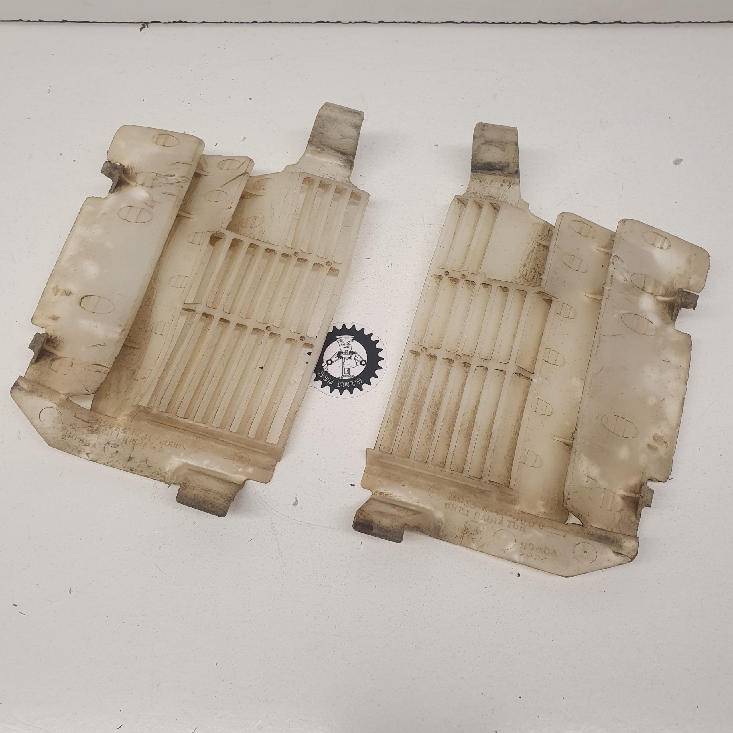 plastique protection radiateur honda 125 cr 1998