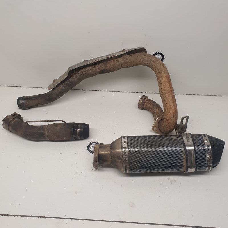 ligne échappement adaptable suzuki 400 ltz-2