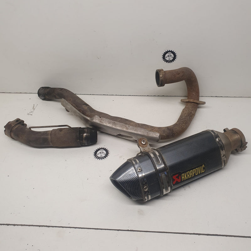 ligne échappement adaptable suzuki 400 ltz-1