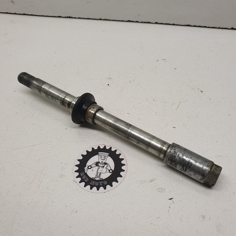 axe roue avant yamaha 125 yz 43M 1984-1