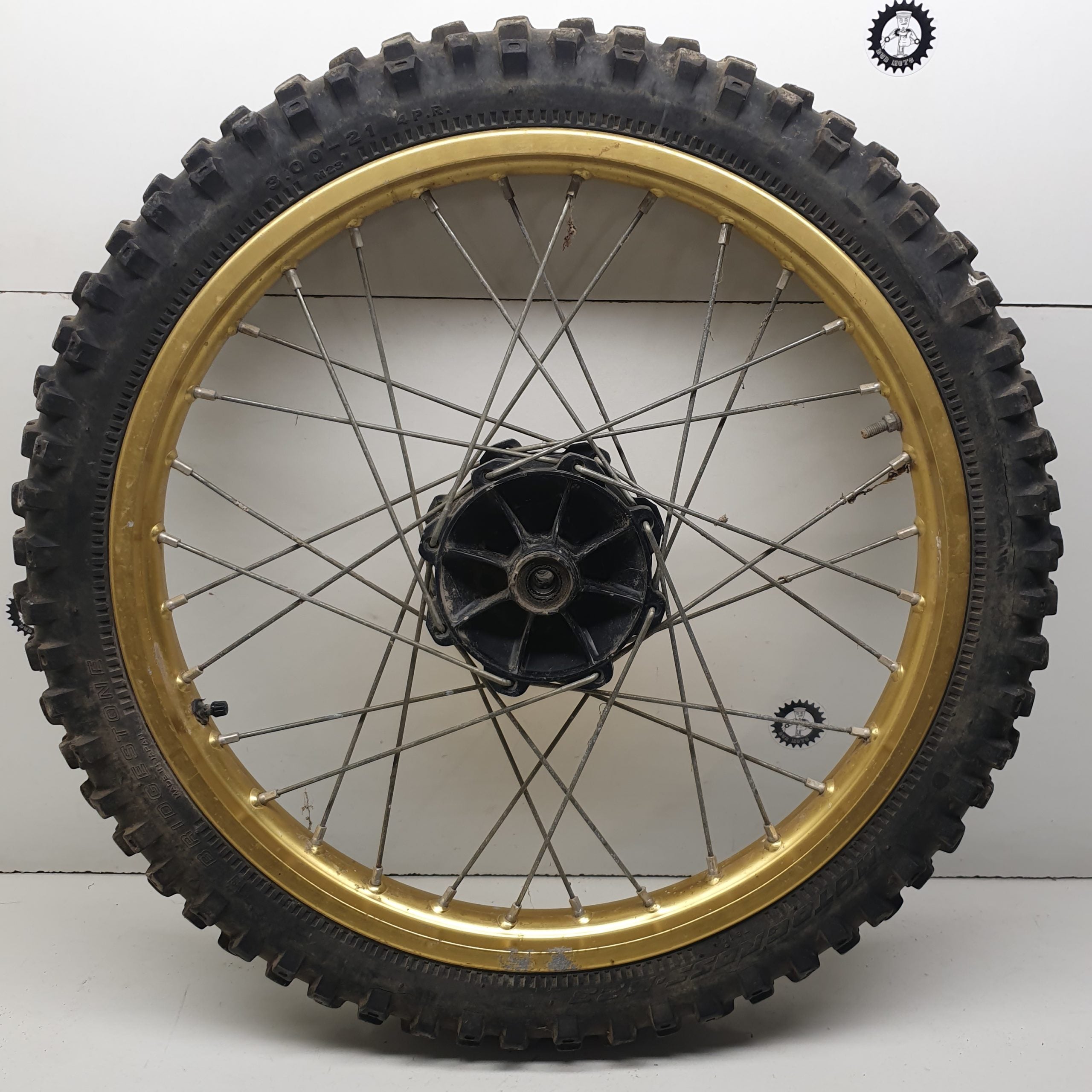 roue avant yamaha 125 yz 43M 1984