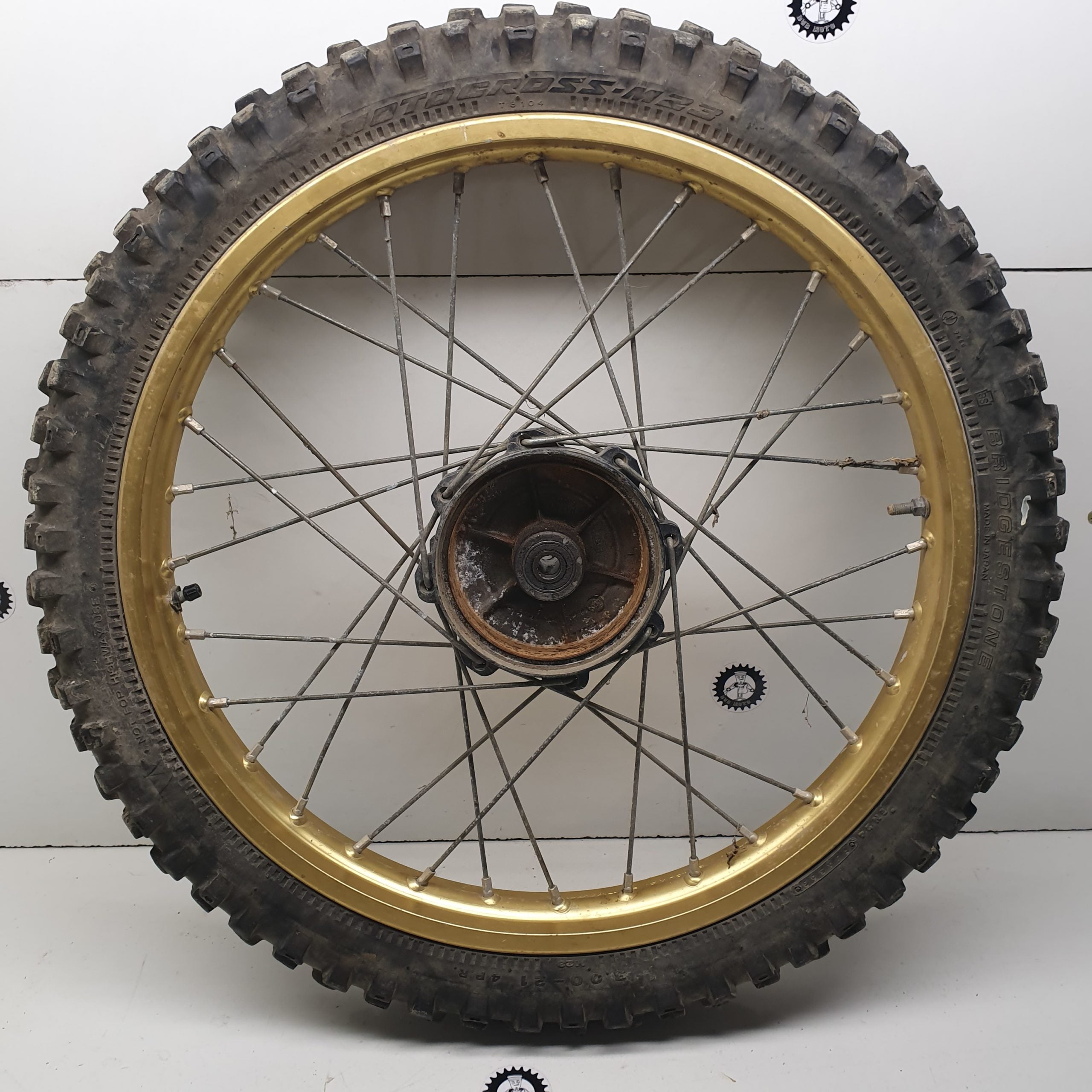 roue avant yamaha 125 yz 43M 1984-4