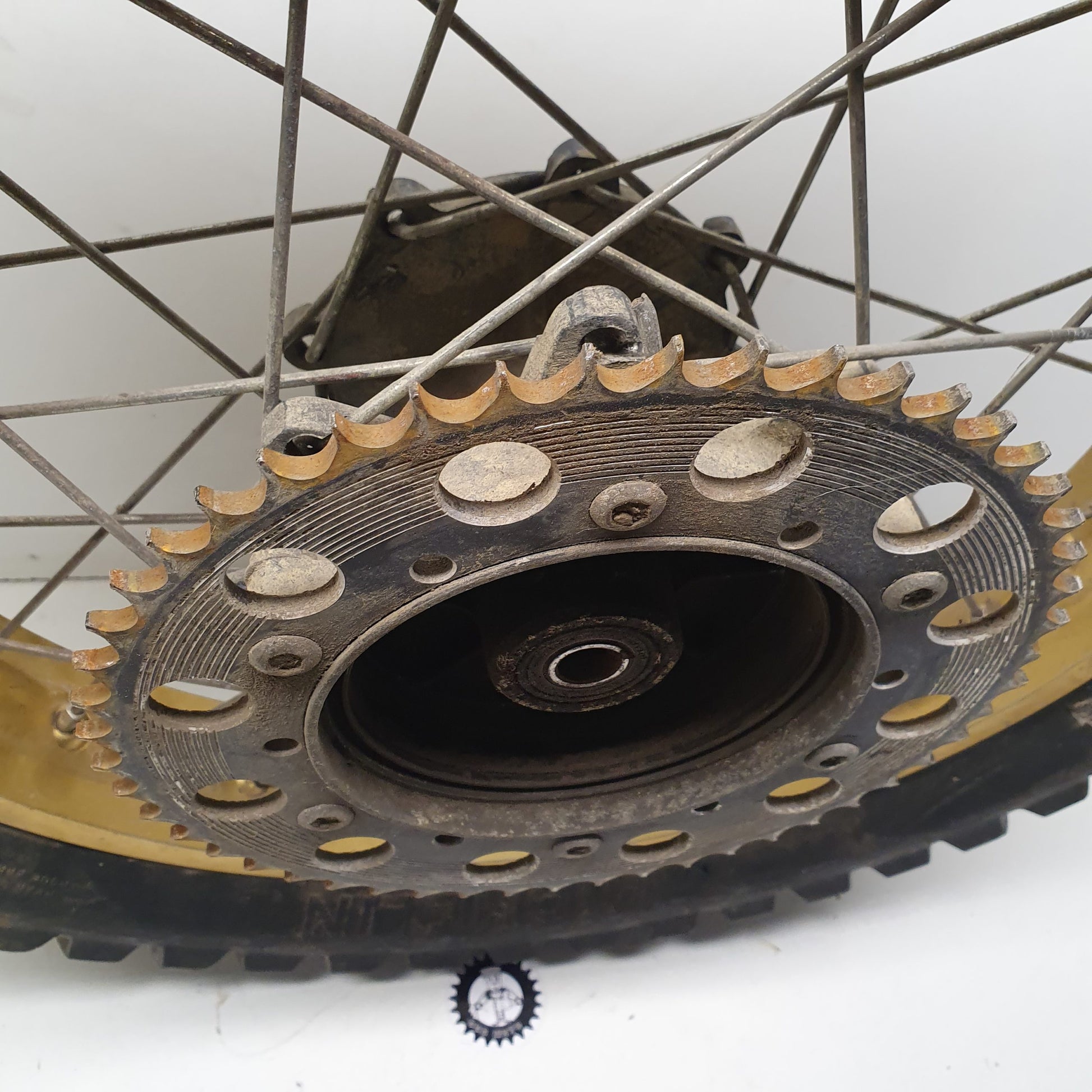roue arrière yamaha 125 yz 43M 1984-2