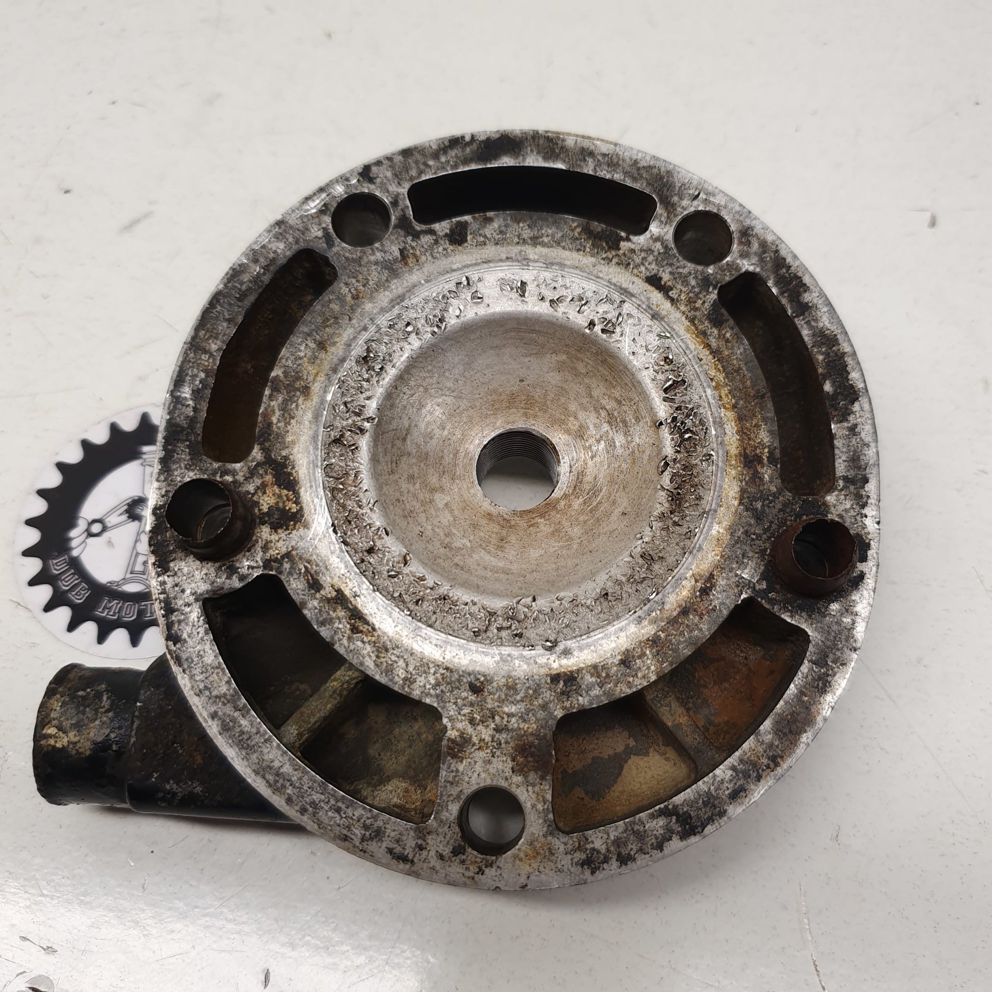 culasse yamaha 125 yz 43M 1984-1