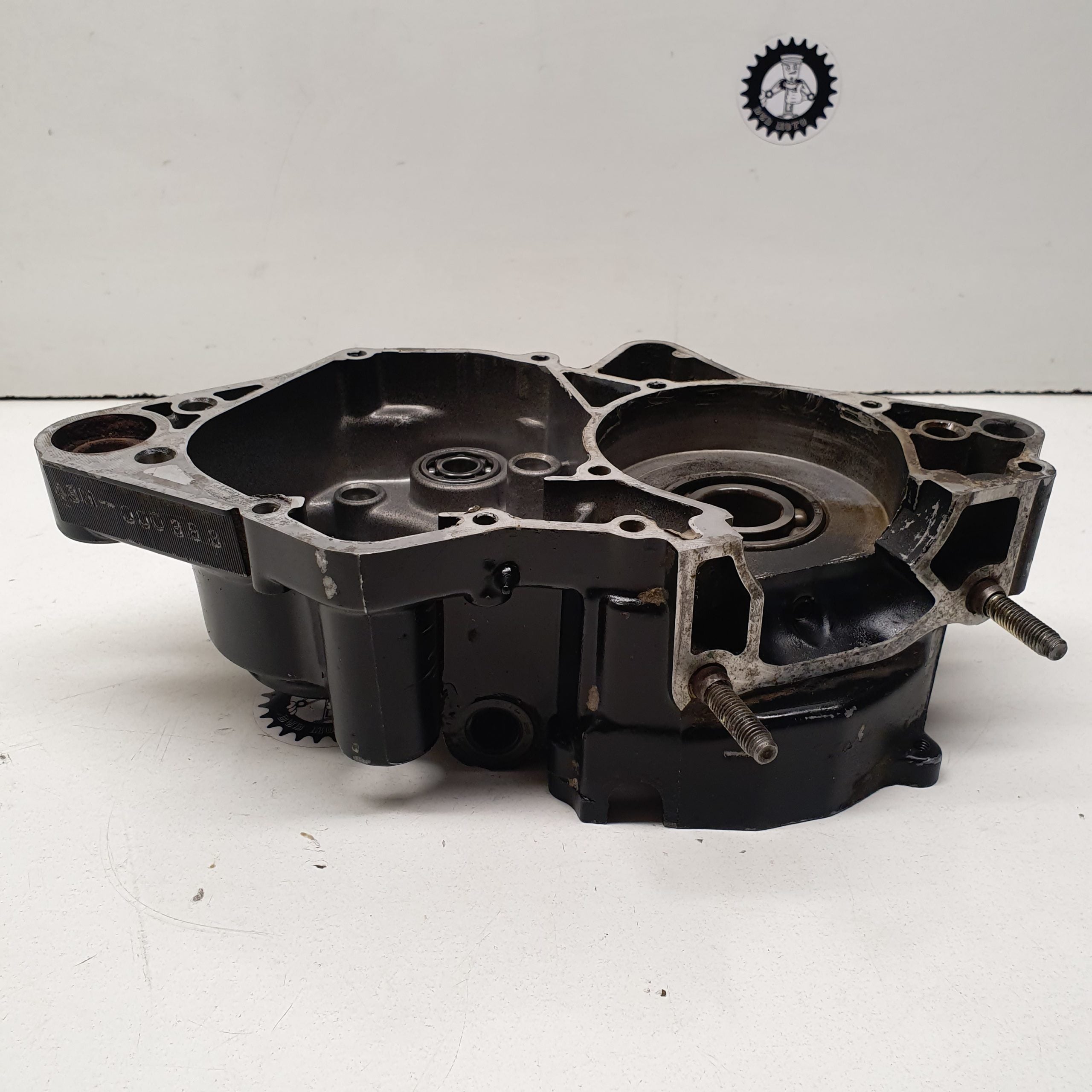 carter moteur gauche yamaha 125 yz 43M 1984-3
