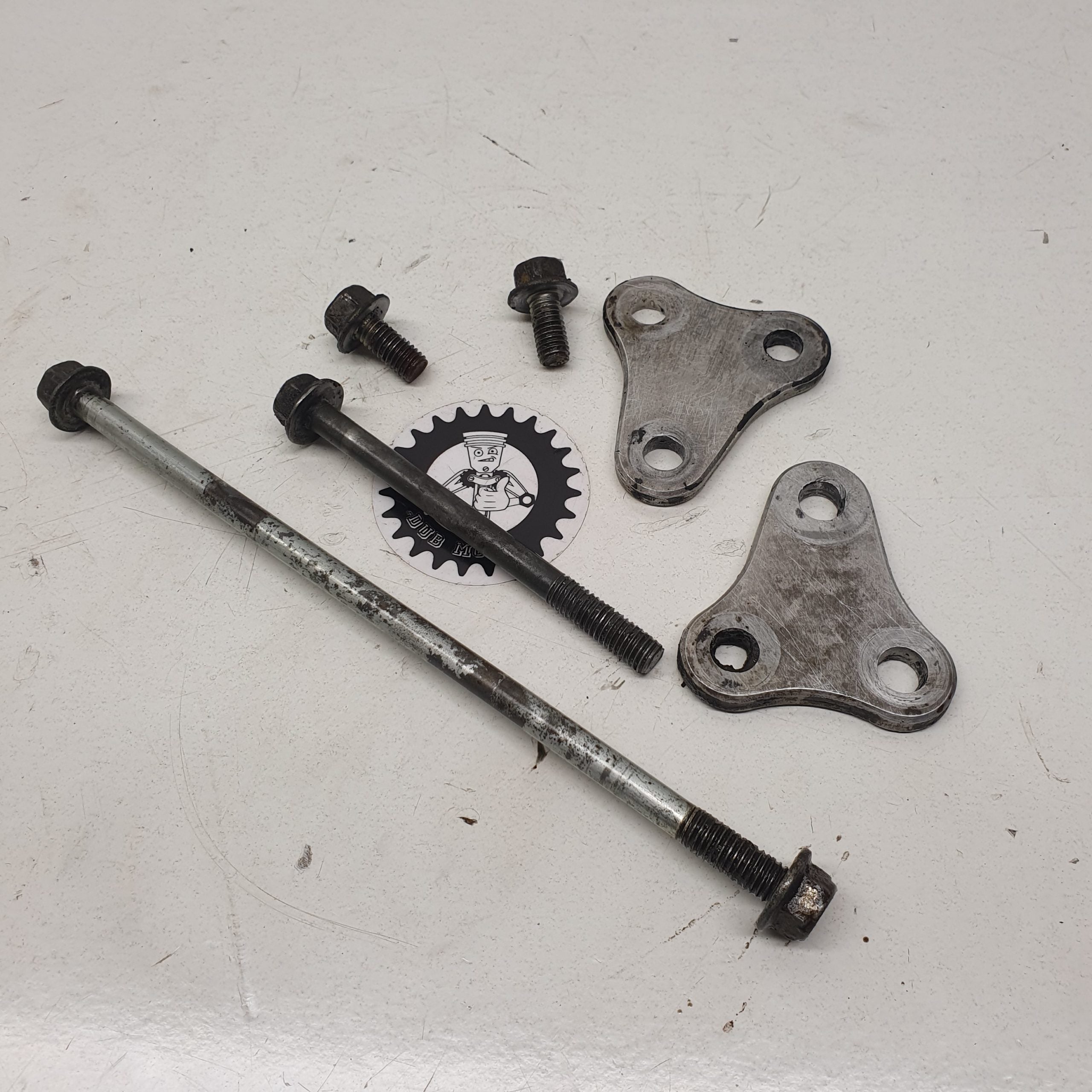 support moteur yamaha 125 yz 43M 1984