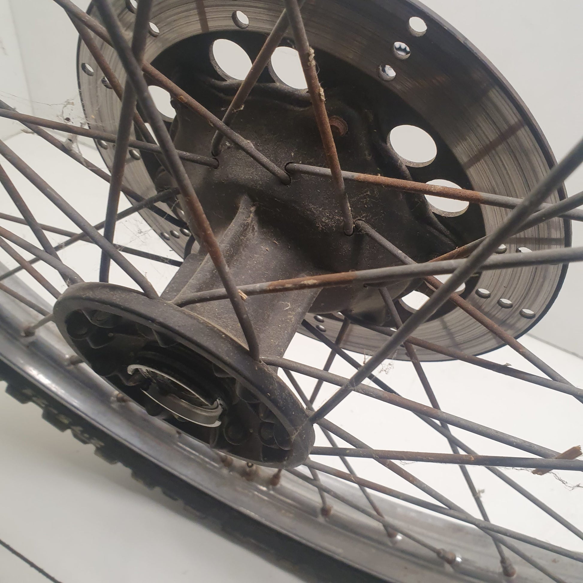 roue avant kawasaki 125 kmx 1988-2