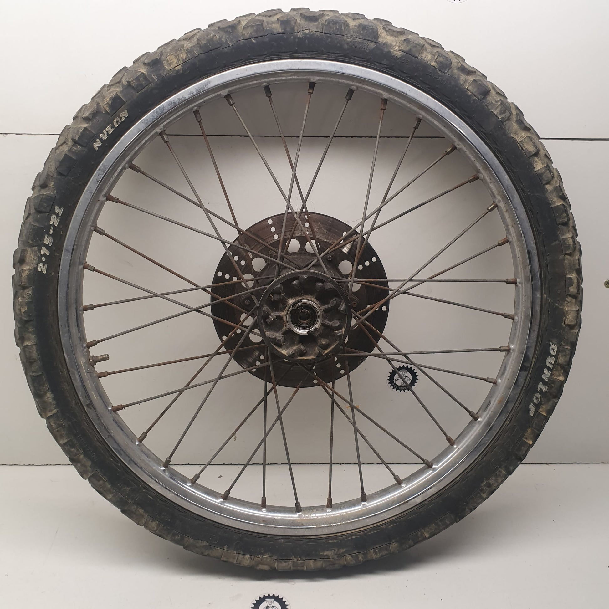 roue avant kawasaki 125 kmx 1988-3