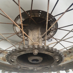 roue arrière kawasaki 125 kmx 1988-3