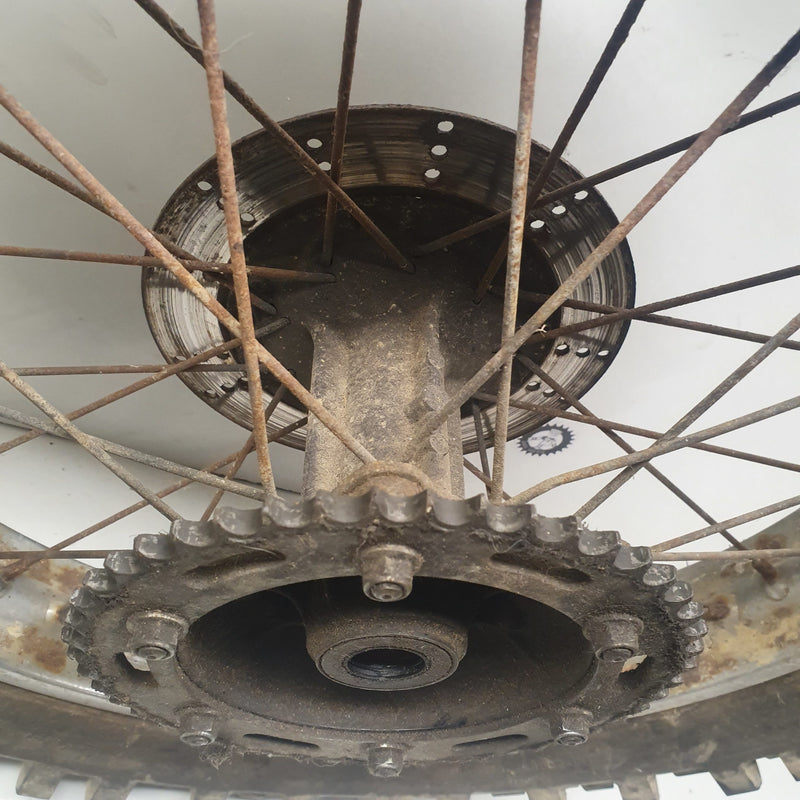 roue arrière kawasaki 125 kmx 1988-3