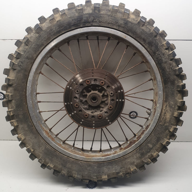 roue arrière kawasaki 125 kmx 1988-2