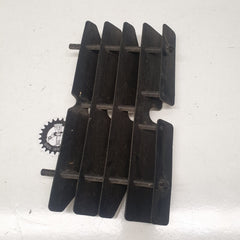 plastique protection radiateur kawasaki 125 kmx 1988-1