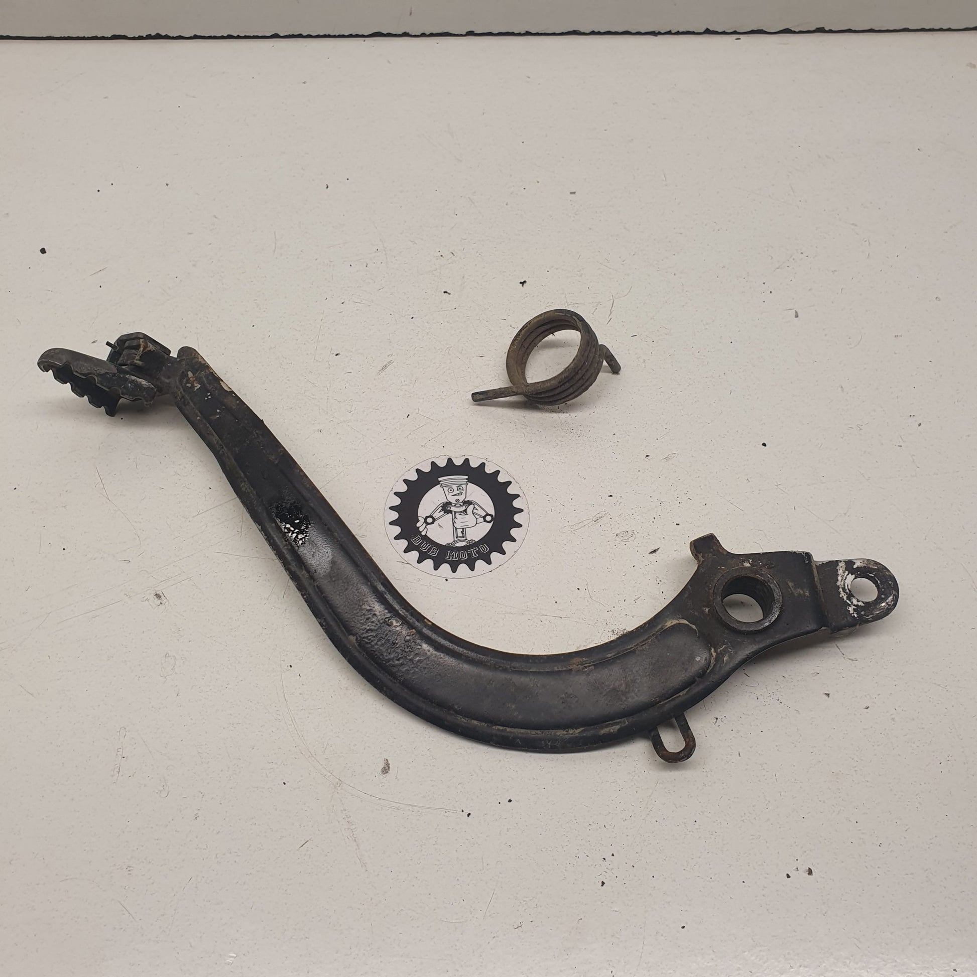 pedale de frein kawasaki 125 kmx 1988-1