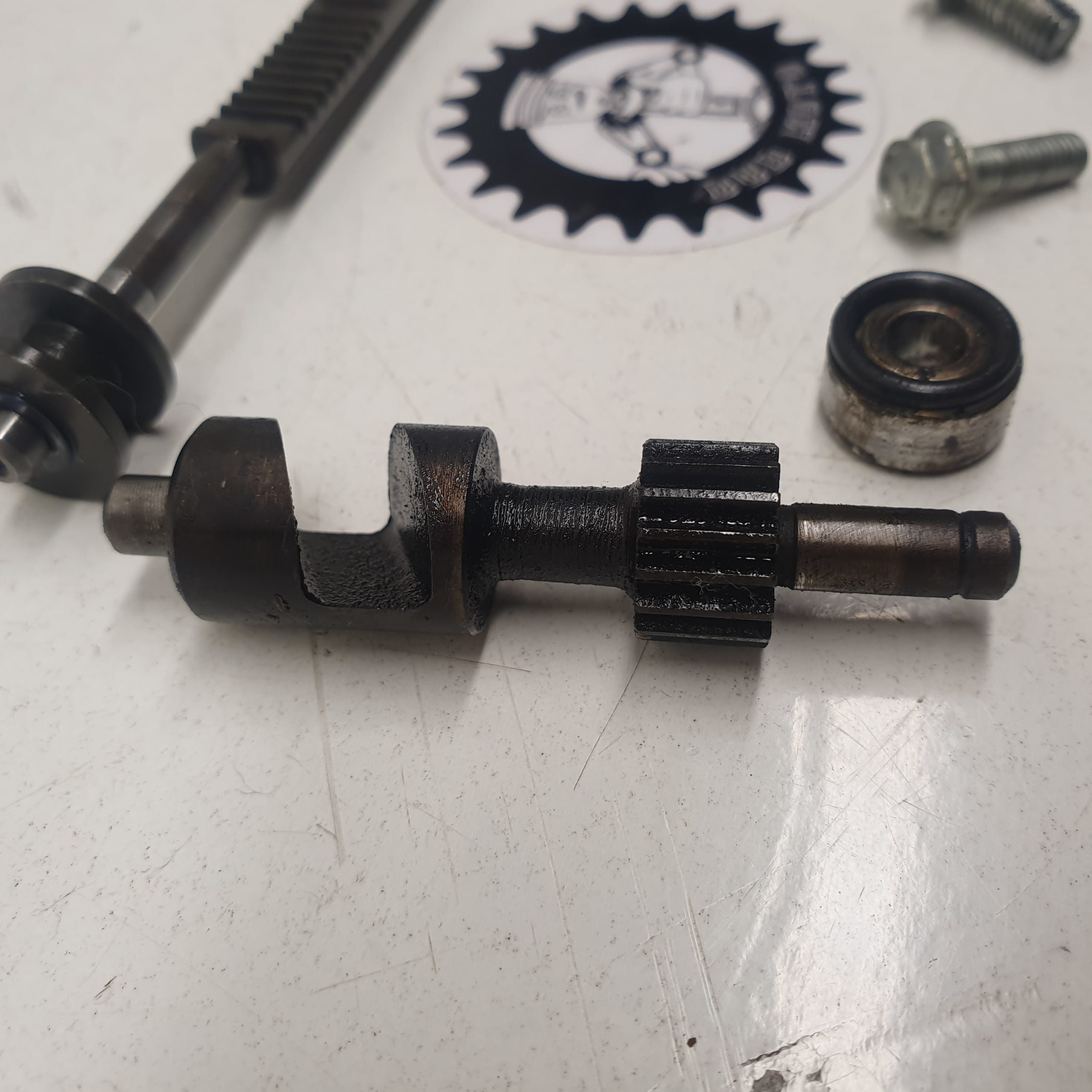 valve échappement kawasaki 125 kmx 1988