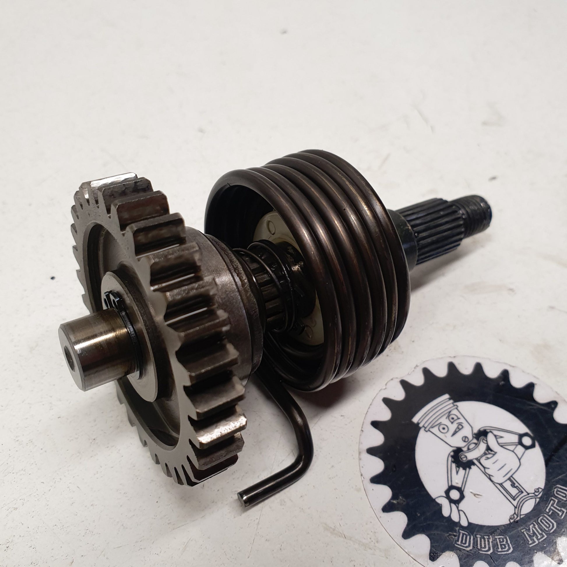 axe de kick kawasaki 125 kmx 1988-1