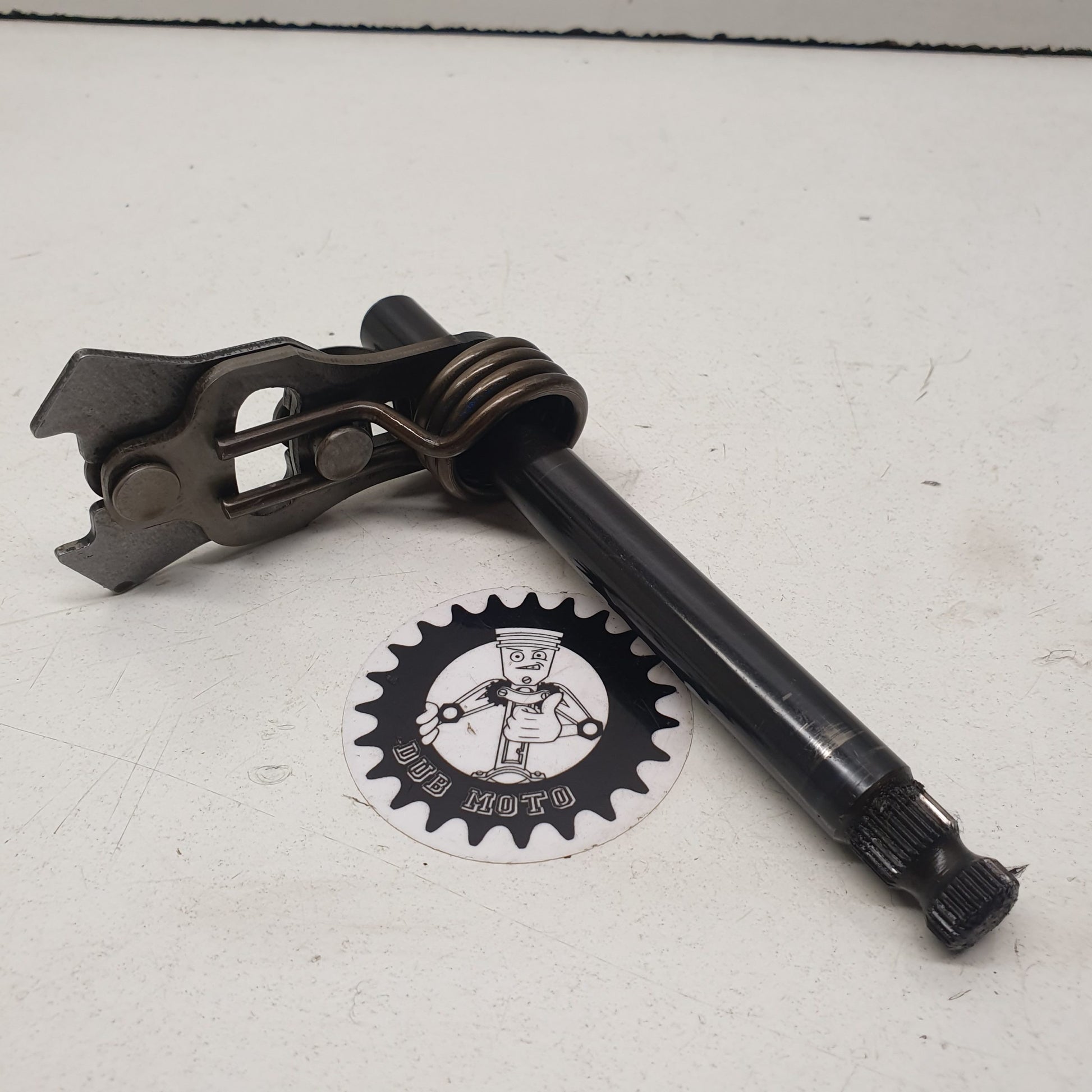 axe de selecteur kawasaki 125 kmx 1988-1