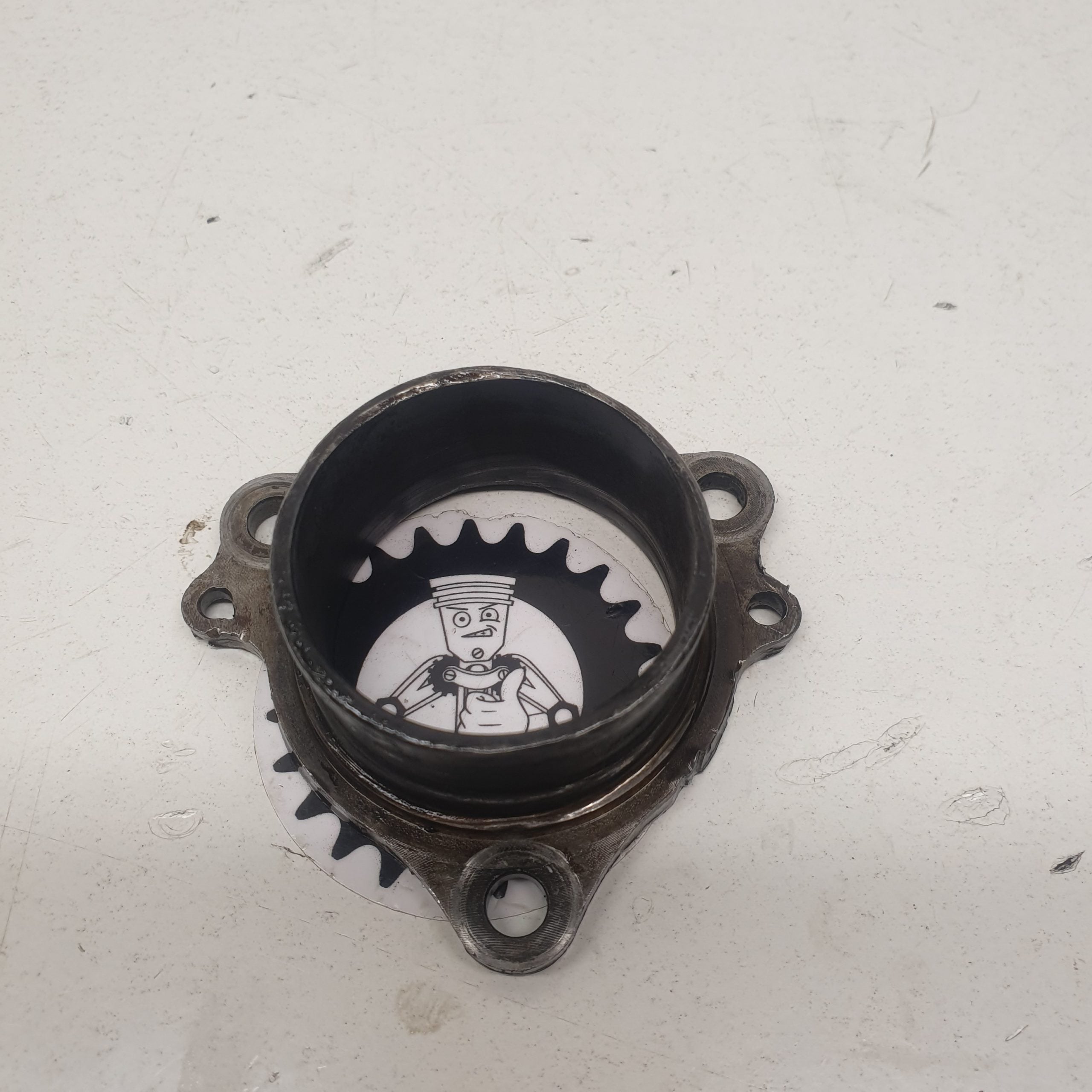 pipe d'échappement honda 125 cr 1992