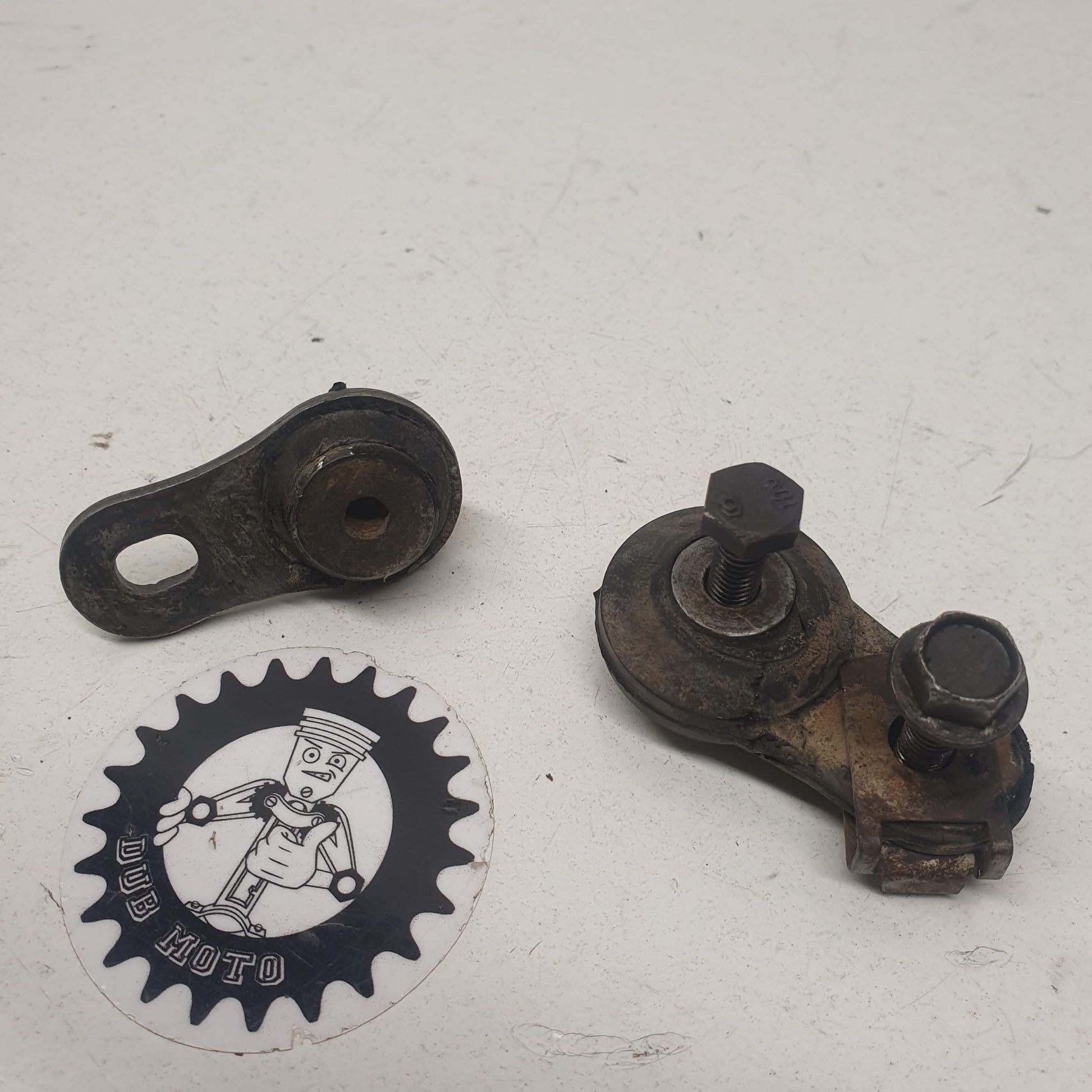 support échappement ktm 85 sx 2009-1