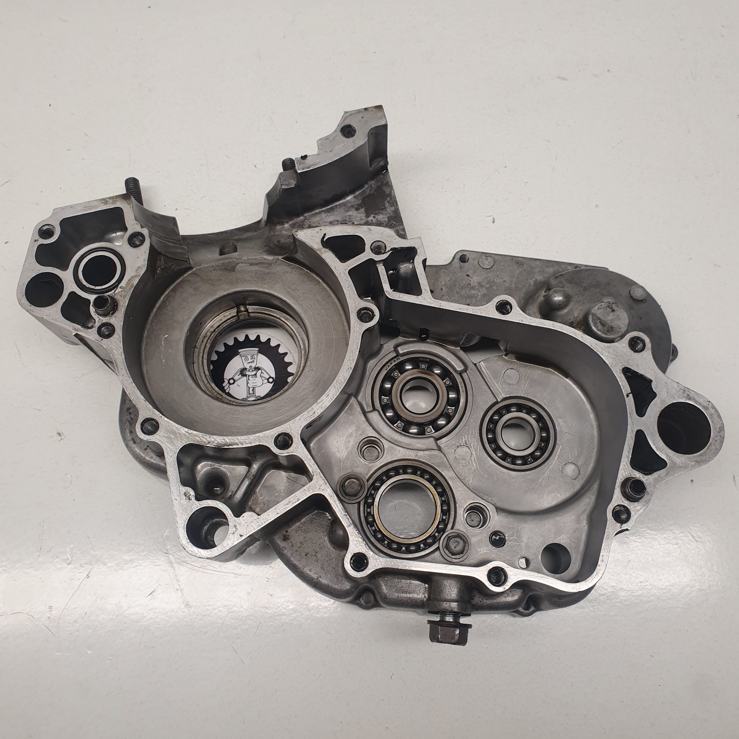 carter moteur droit kawasaki 125 kx 1993