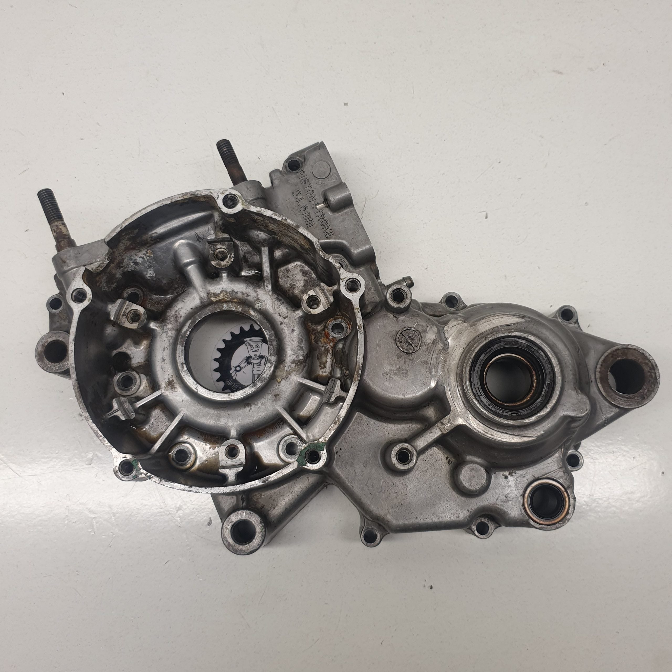 carter moteur gauche kawasaki 125 kx 1993