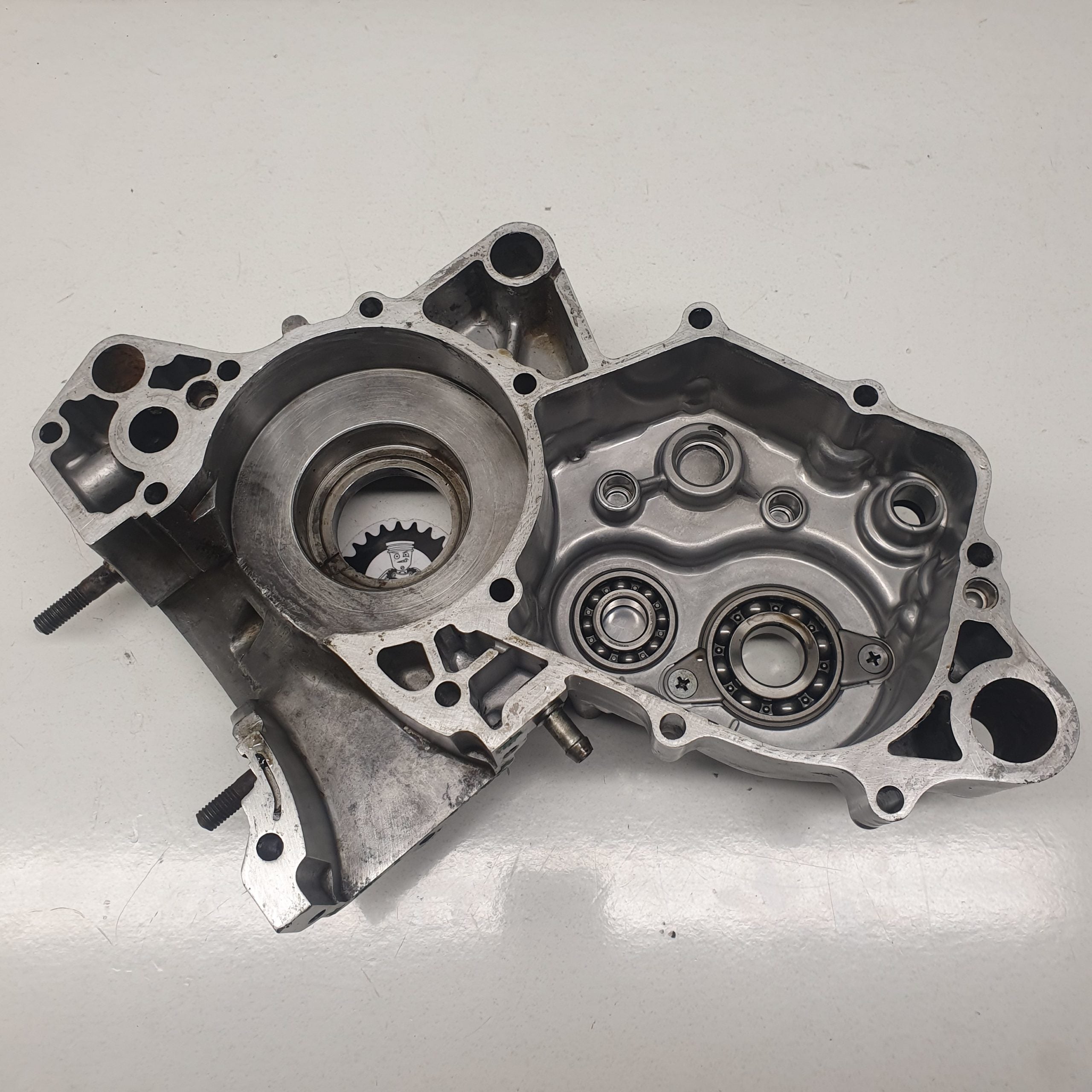 carter moteur gauche kawasaki 125 kx 1993-3