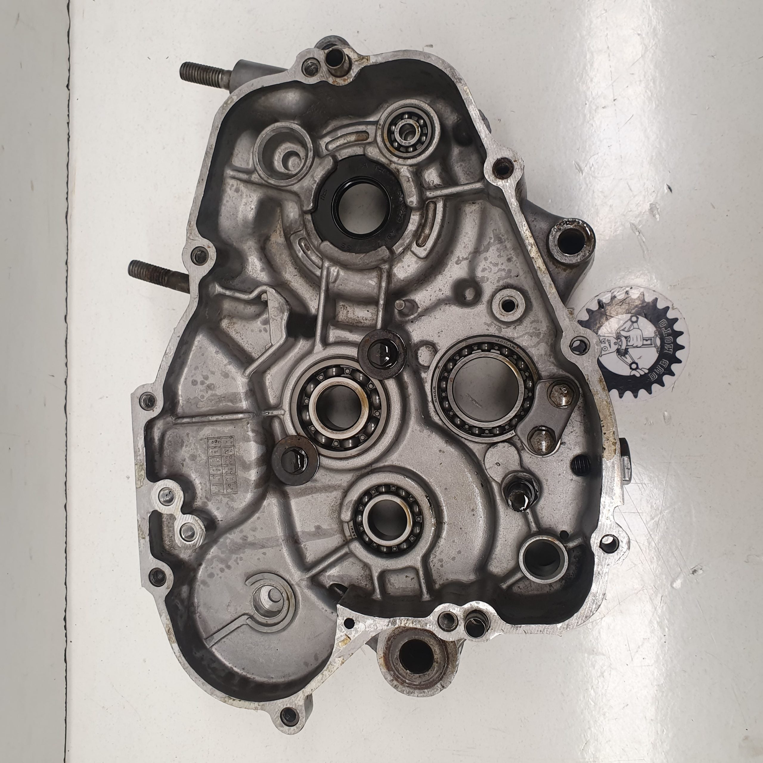 carter moteur droit kawasaki 80 kx 1995