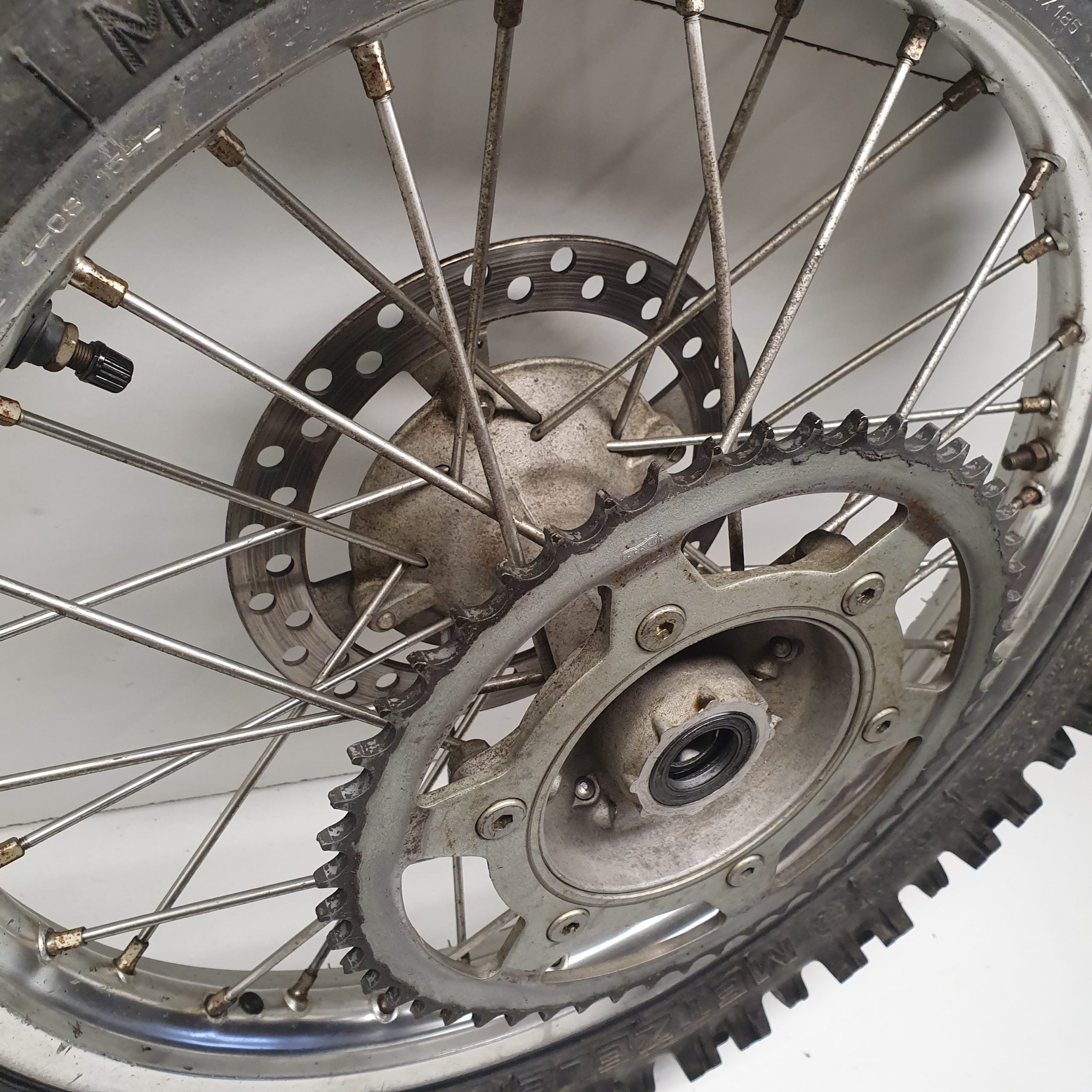 roue arrière honda 125 cr 1998