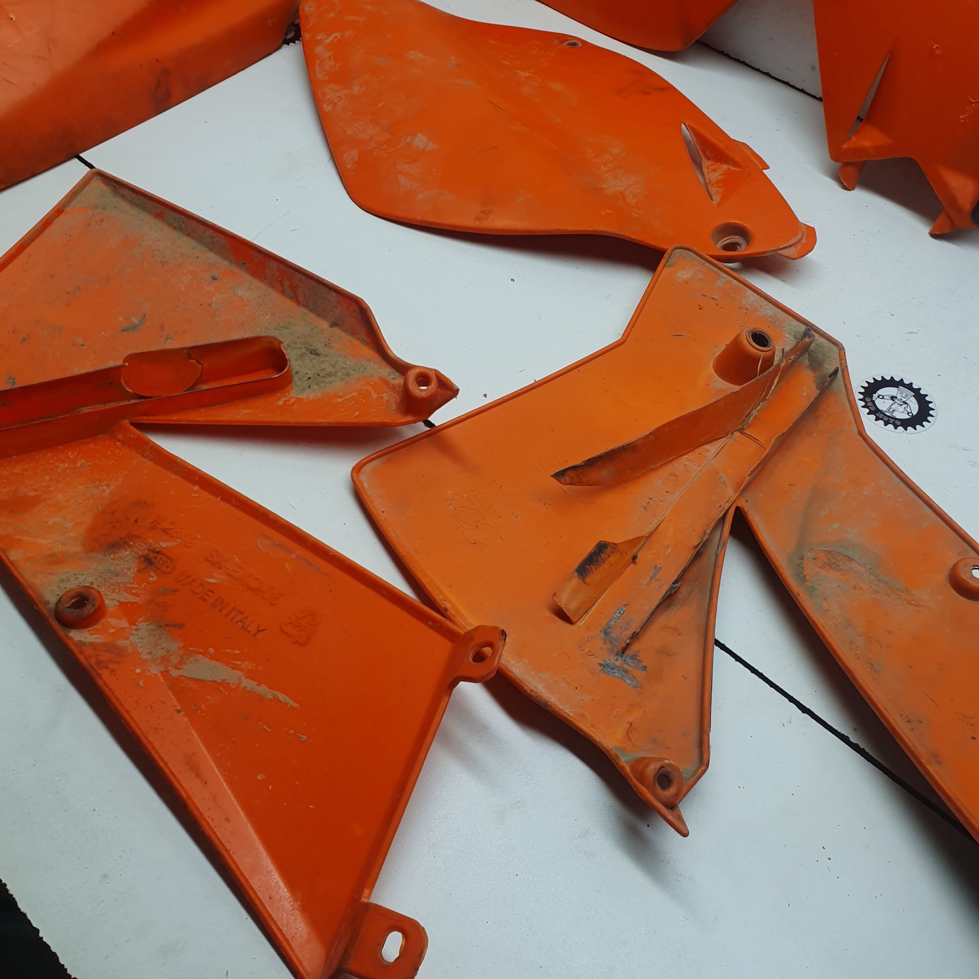 plastique ktm 125 sx 2001-5