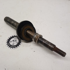 axe roue avant honda 125 cr 1985-1