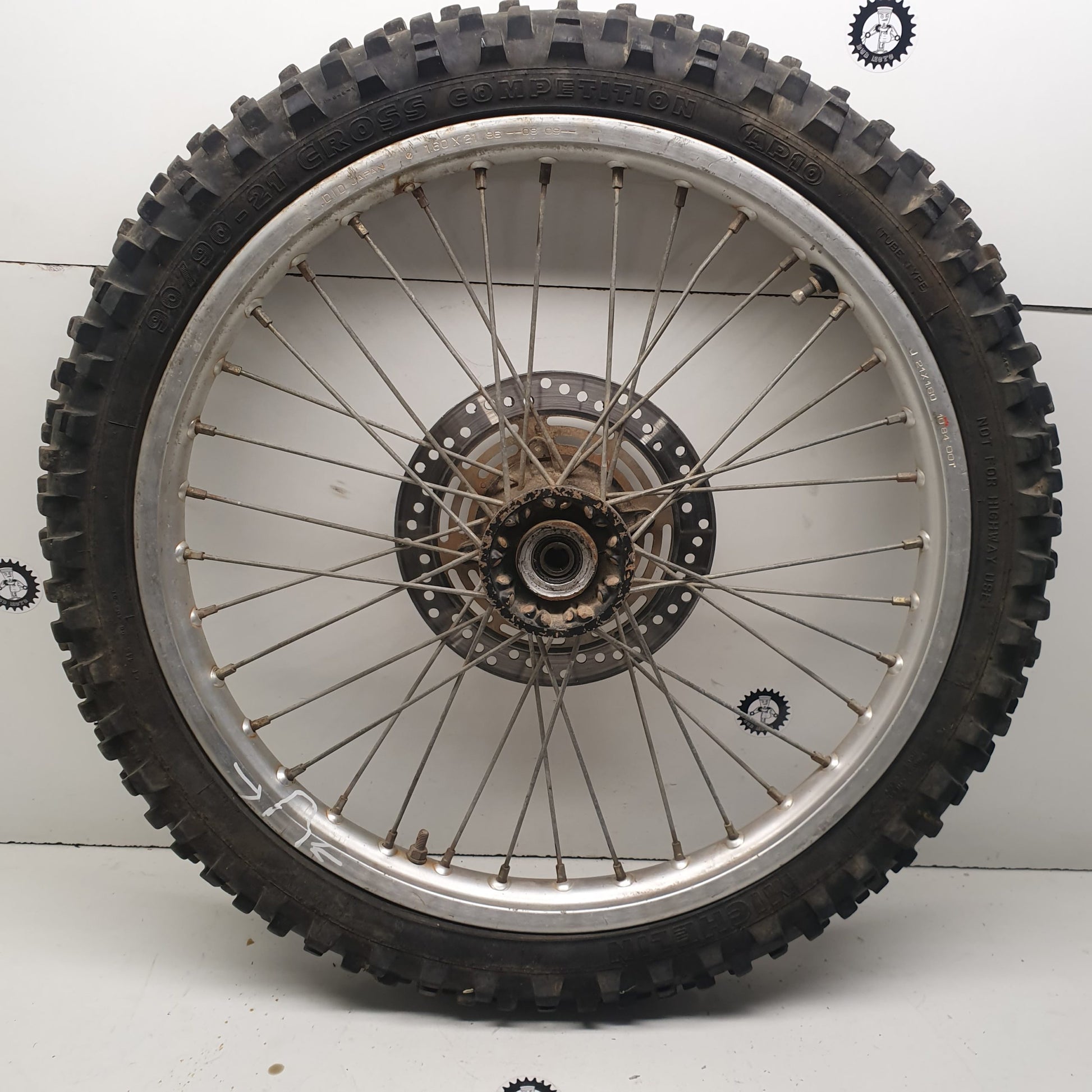 roue avant honda 125 cr 1985-3