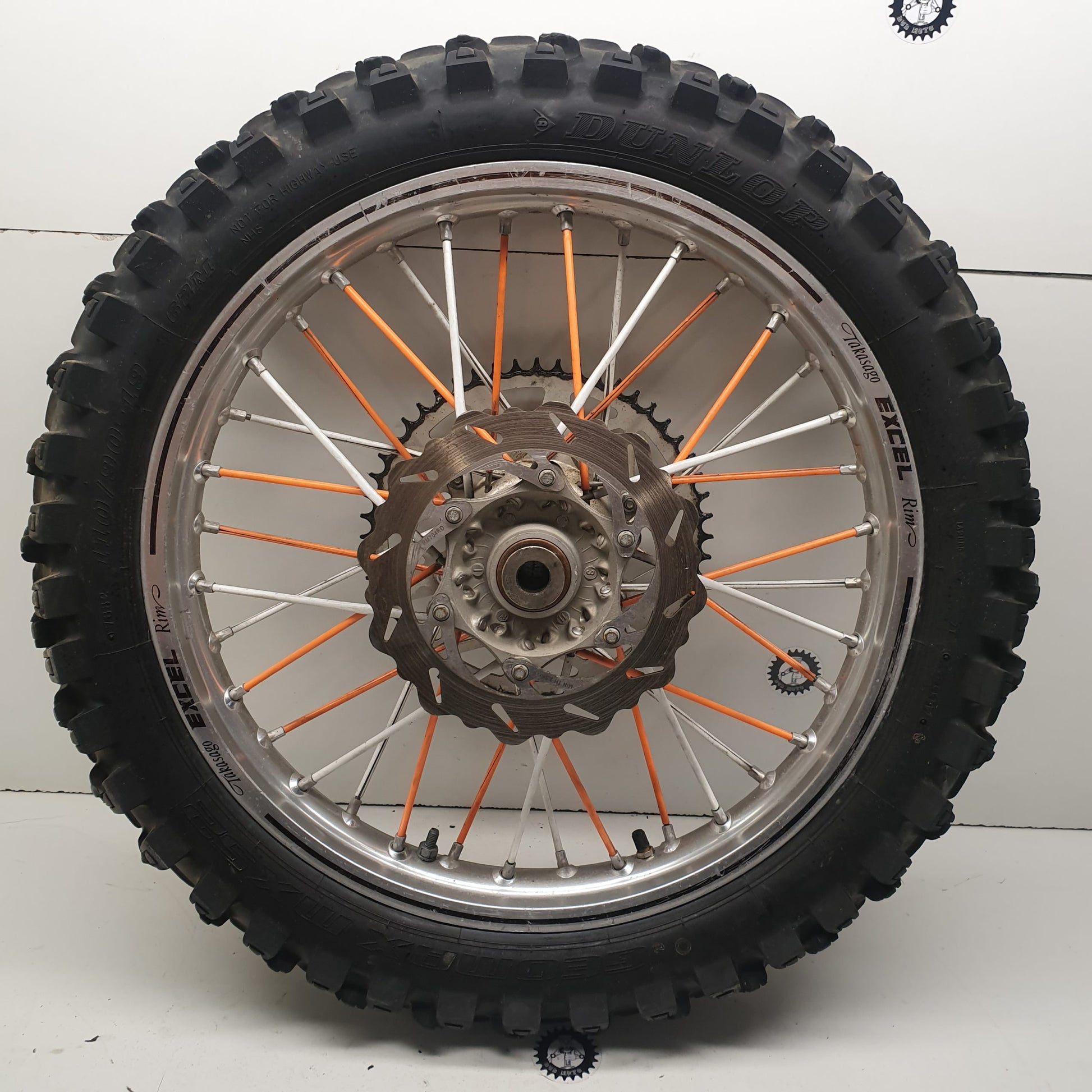 roue arrière excel ktm 450 sxf 2012-2