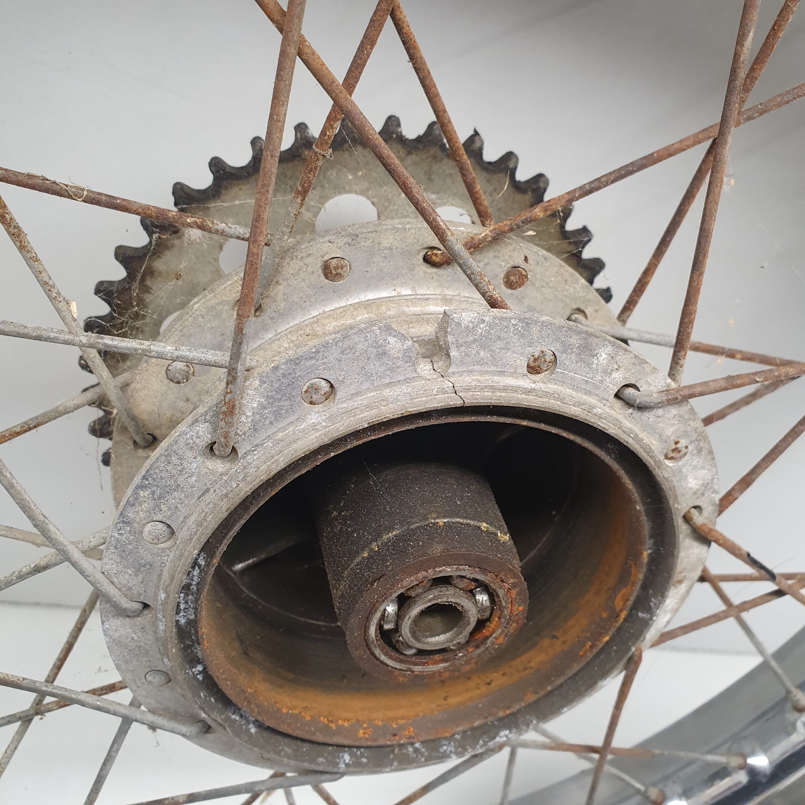 roue arrière kawasaki 80 ae 1982