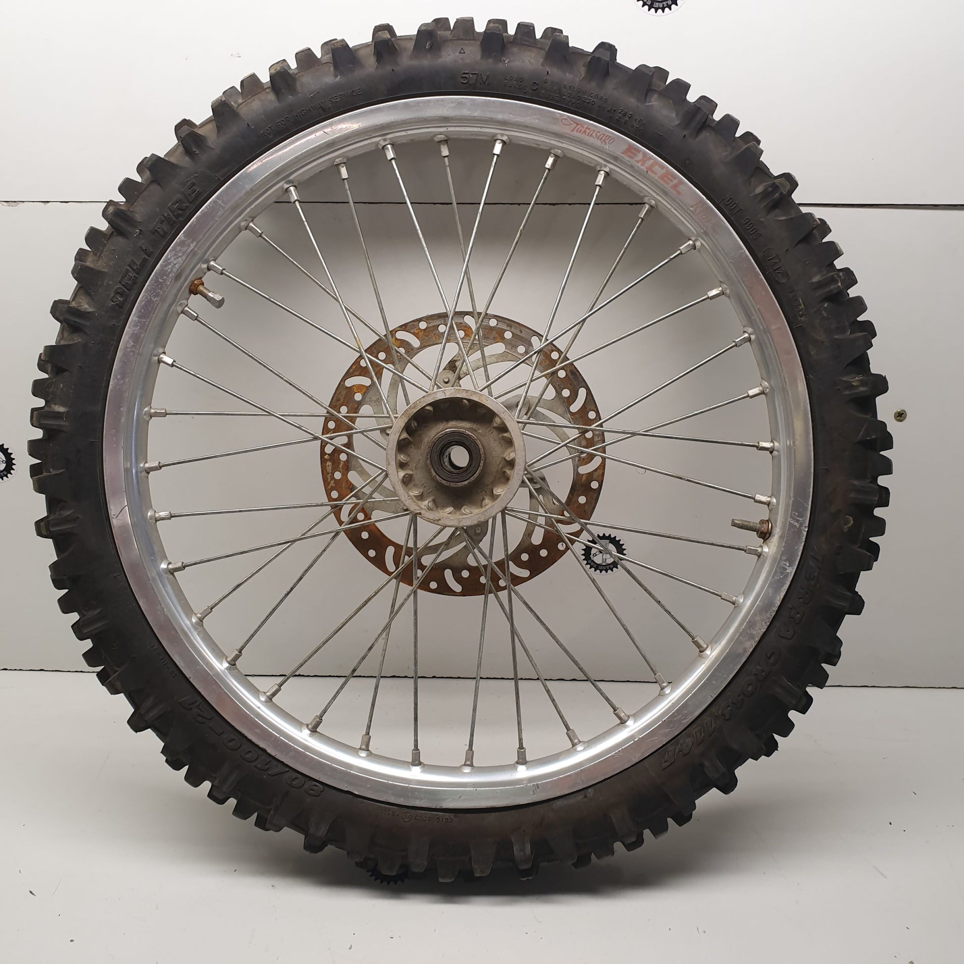 roue avant yamaha 250 yz 2002 en l'état-4
