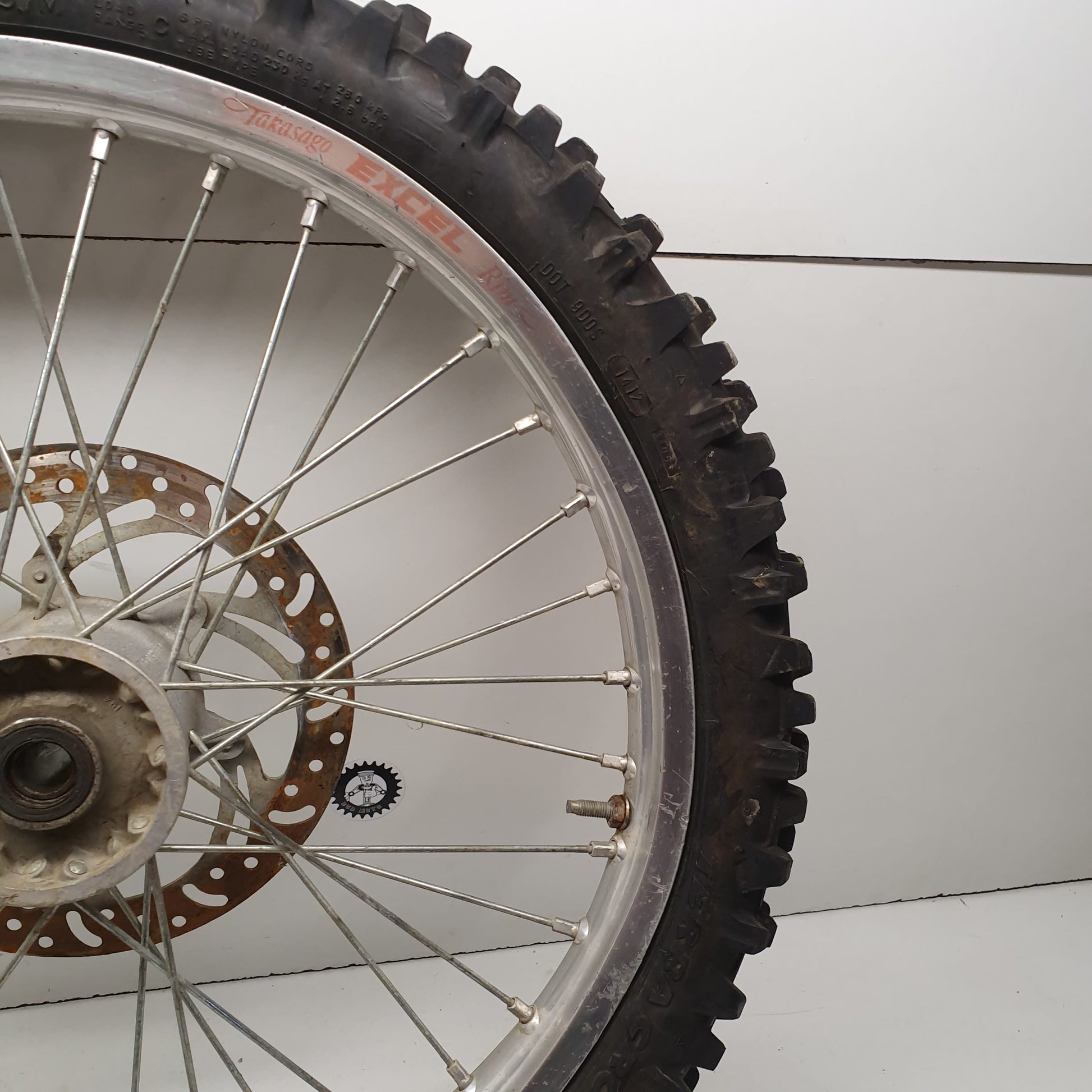 roue avant yamaha 250 yz 2002 en l'état-5