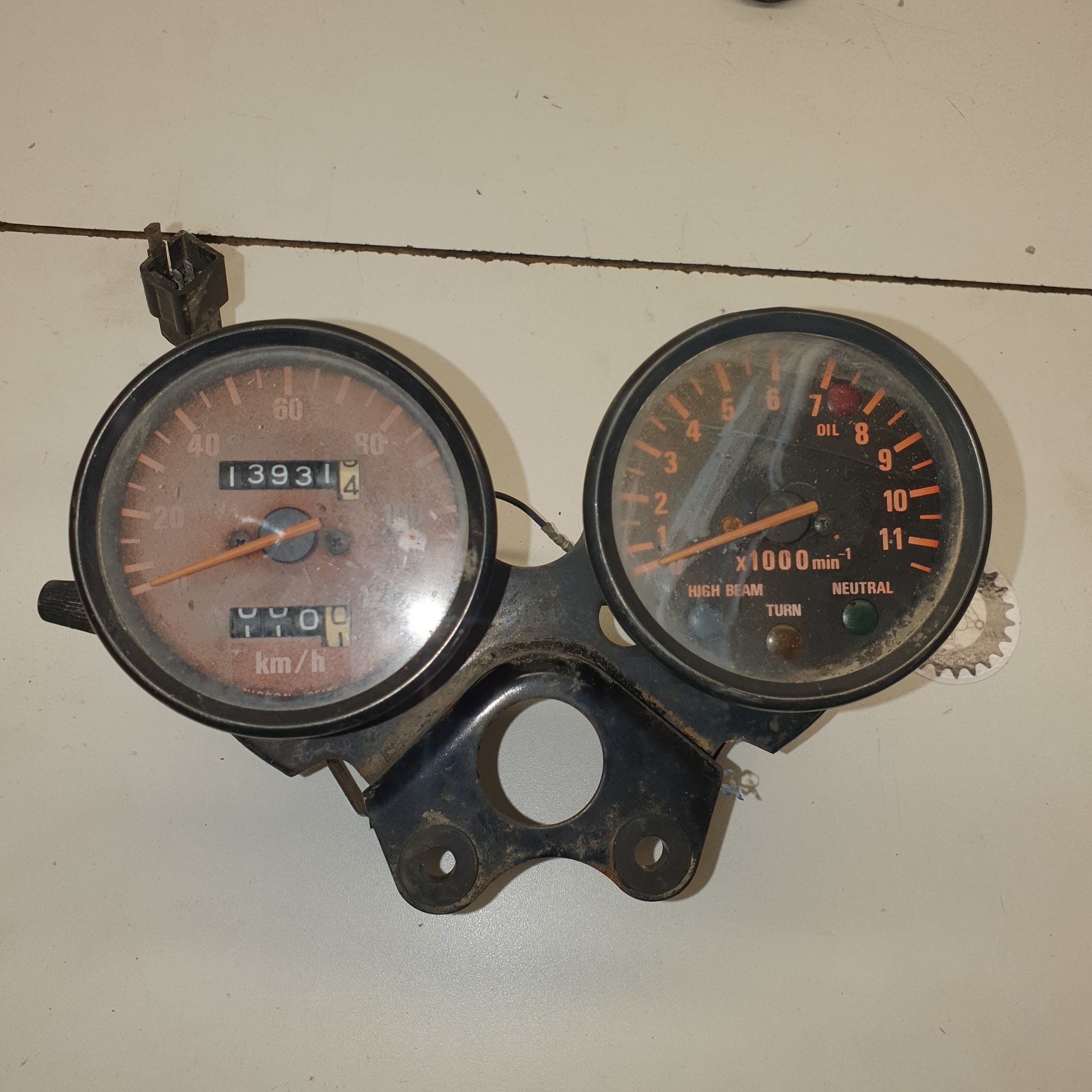 bloc compteur honda 80 mtx