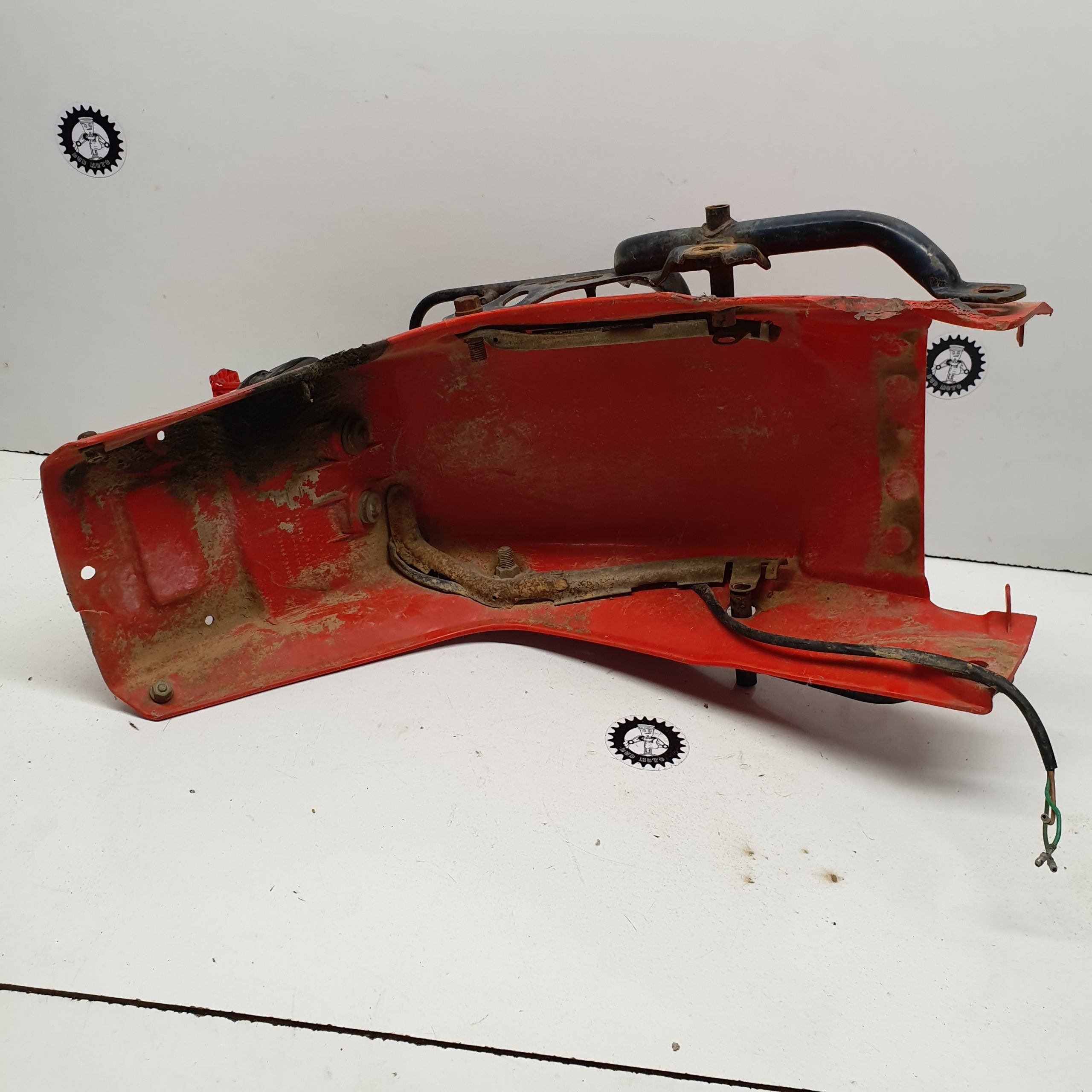 garde boue arrière support honda 80 mtx-3