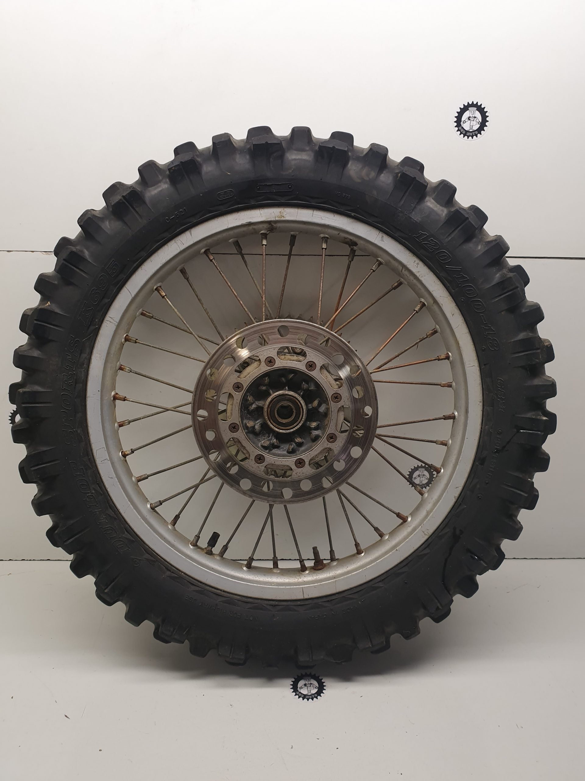 roue arrière kawasaki 125 kx 1986