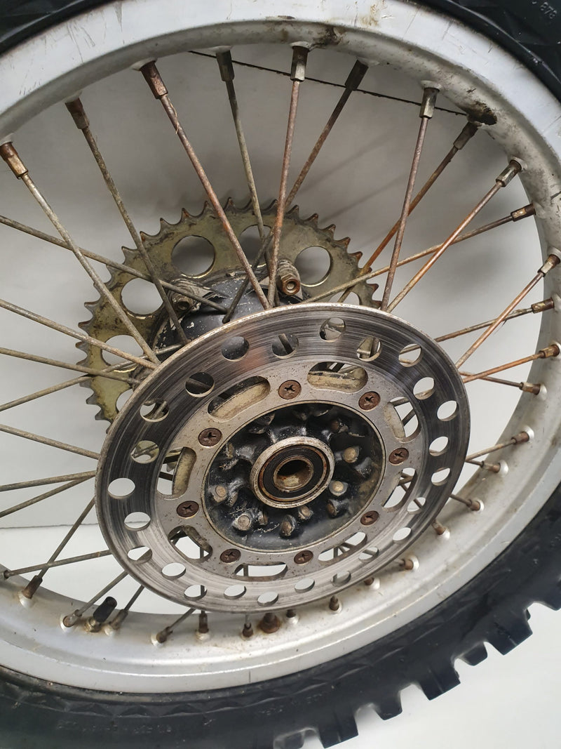 roue arrière kawasaki 125 kx 1986-2