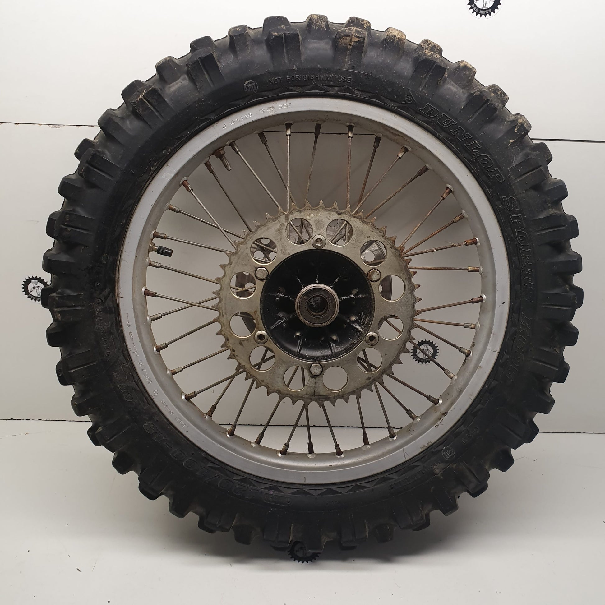 roue arrière kawasaki 125 kx 1986-4