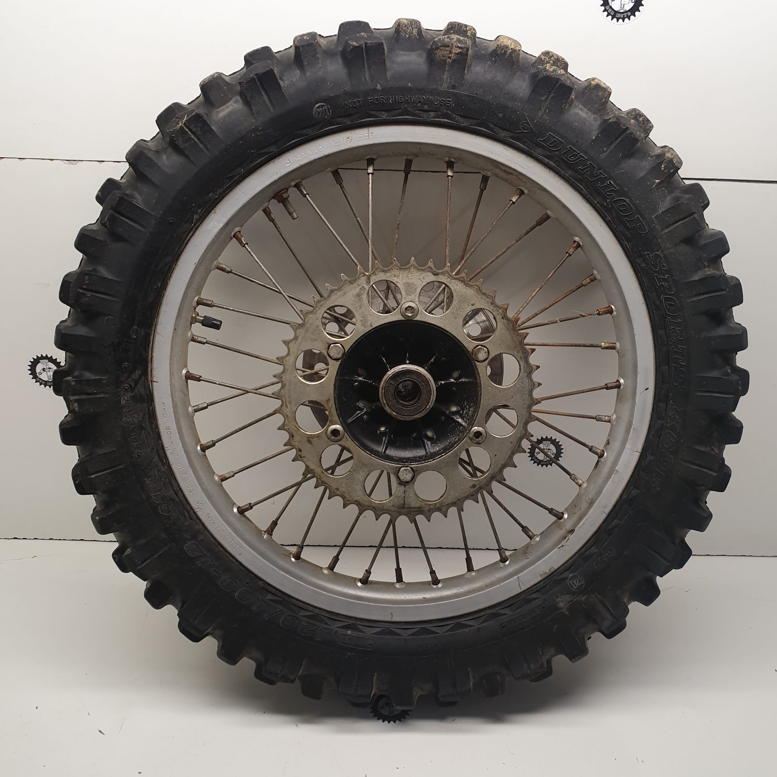 roue arrière kawasaki 125 kx 1986-4