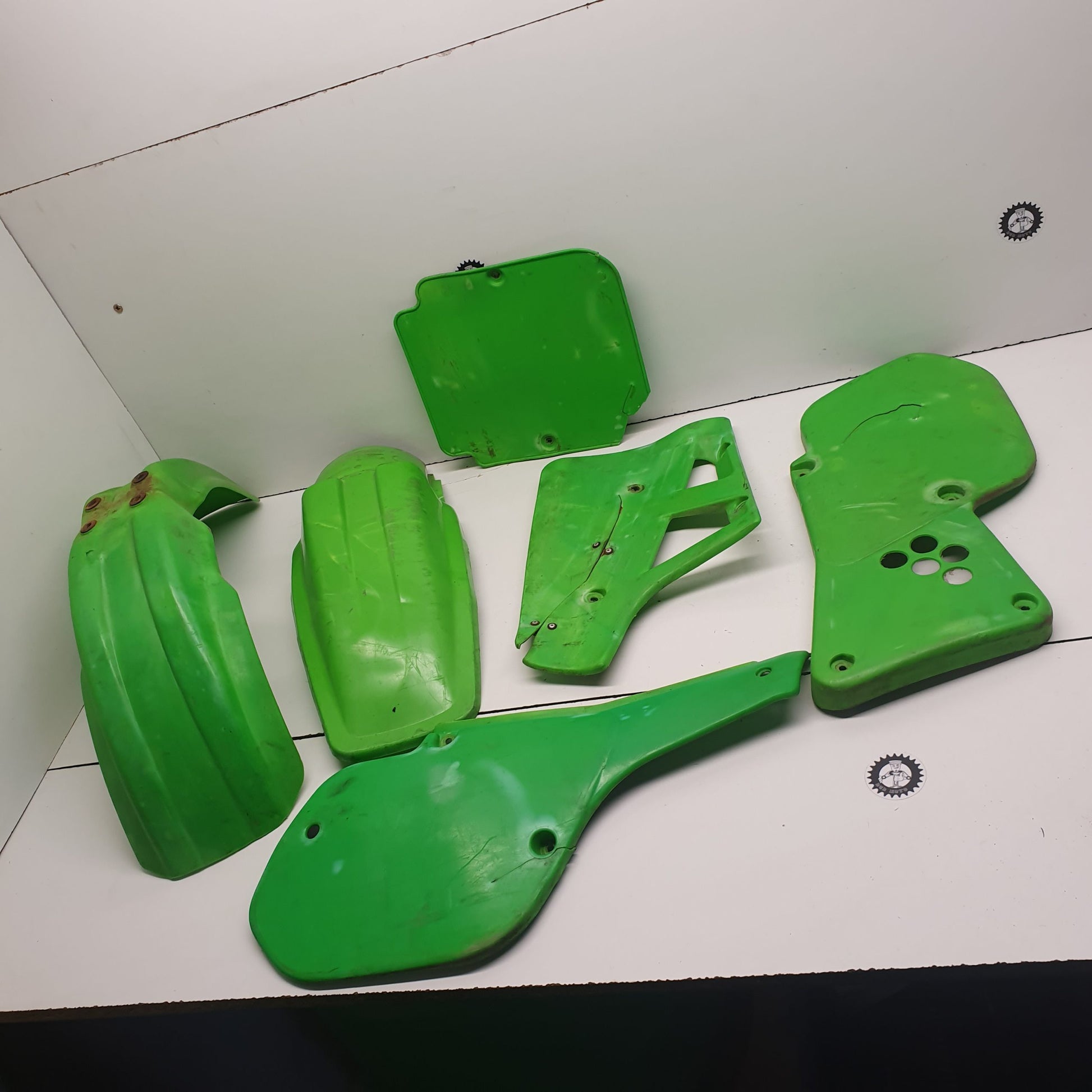 plastiques kawasaki 125 kx 1986-1